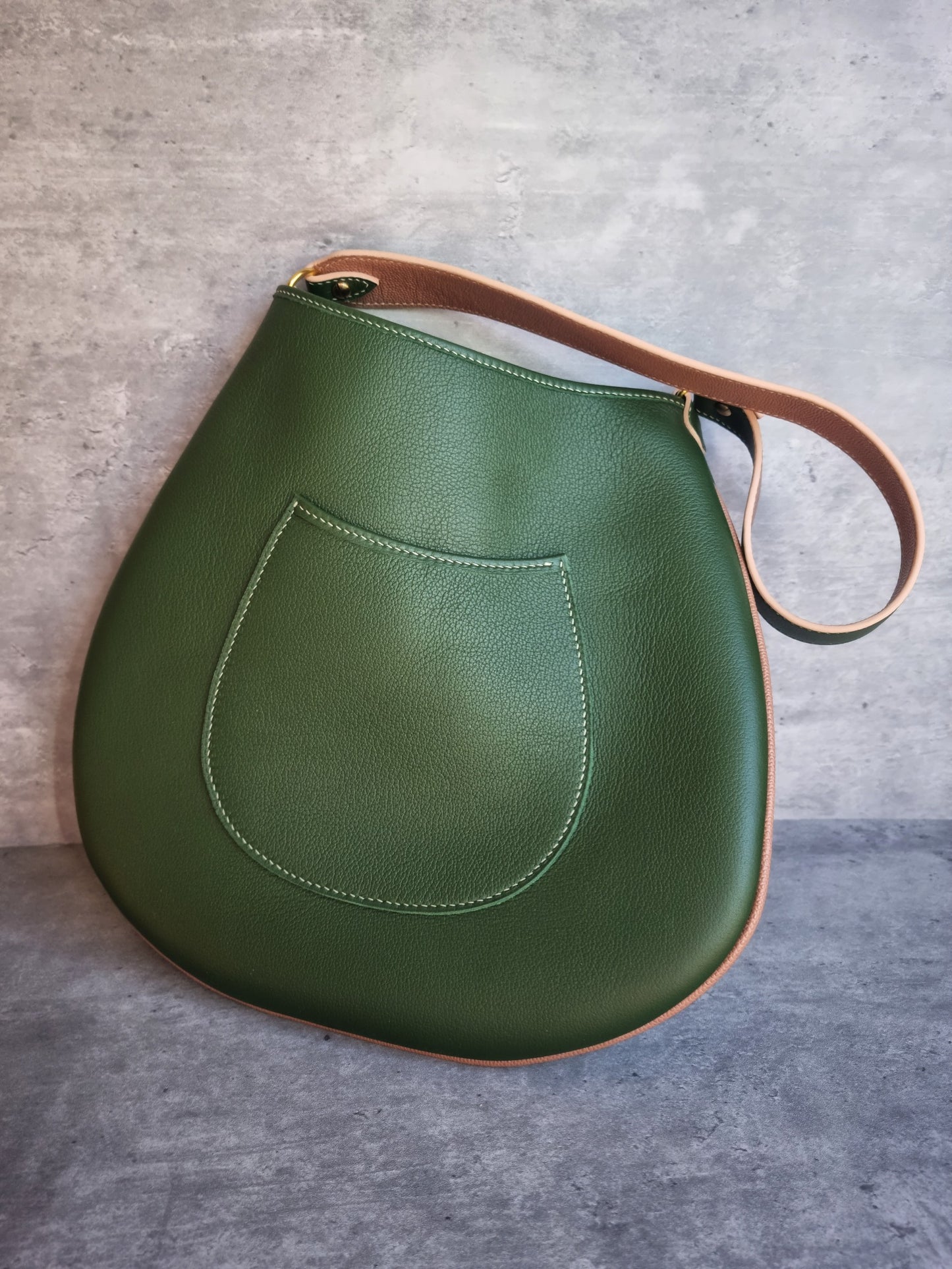 The Hobo handbag | DIY | Pattern Pdf | Leather craft template