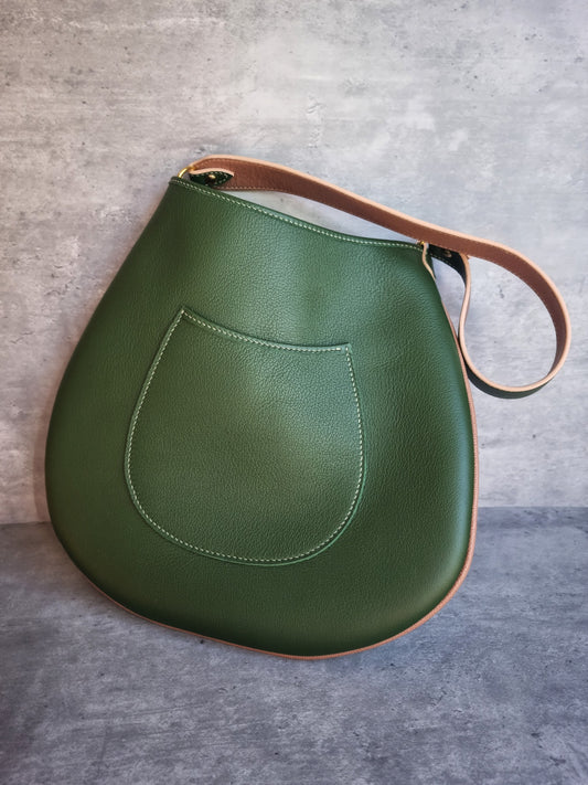 The Hobo handbag | DIY | Pattern Pdf | Leather craft template