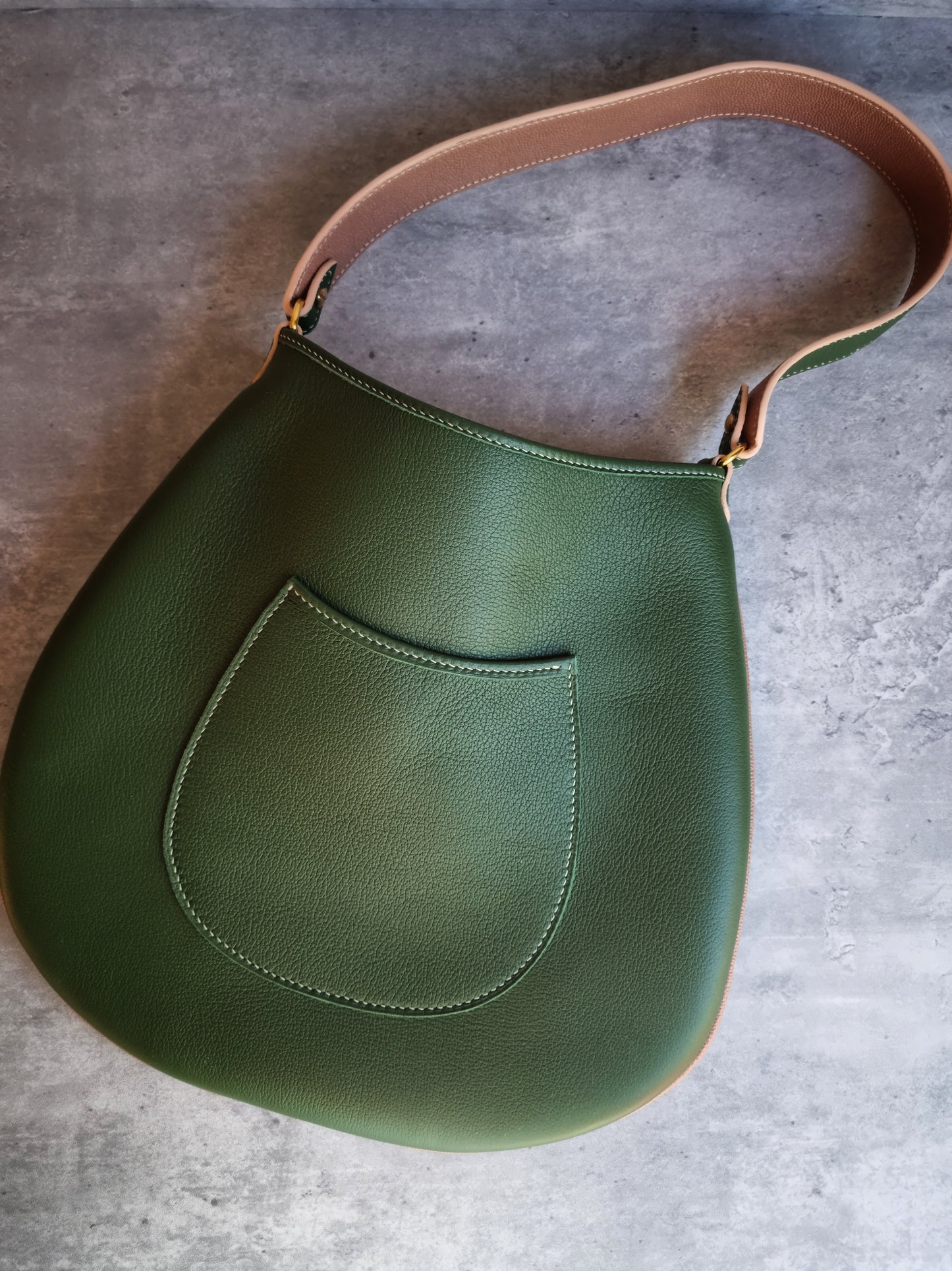 The Hobo handbag | DIY | Pattern Pdf | Leather craft template