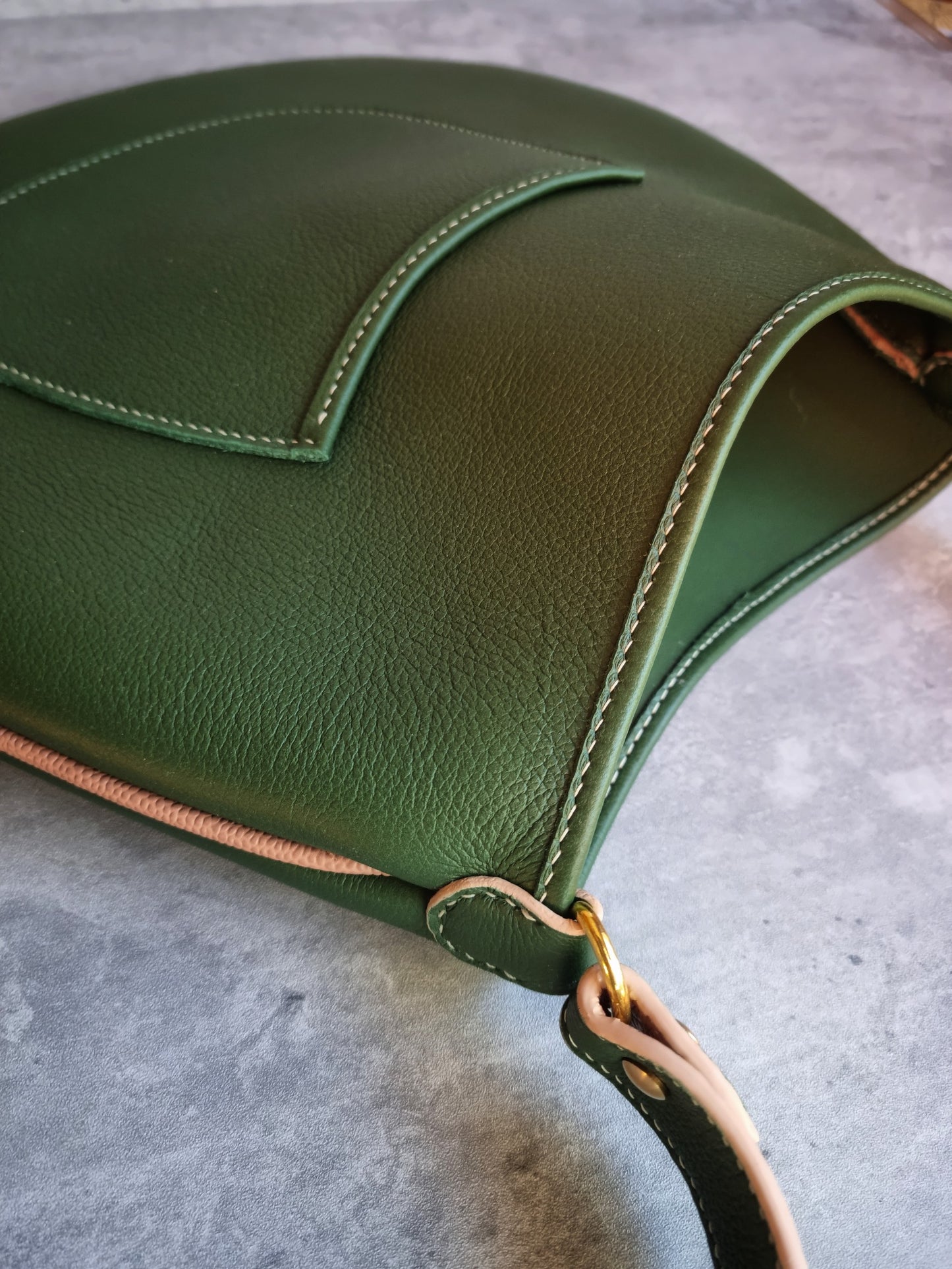 The Hobo handbag | DIY | Pattern Pdf | Leather craft template