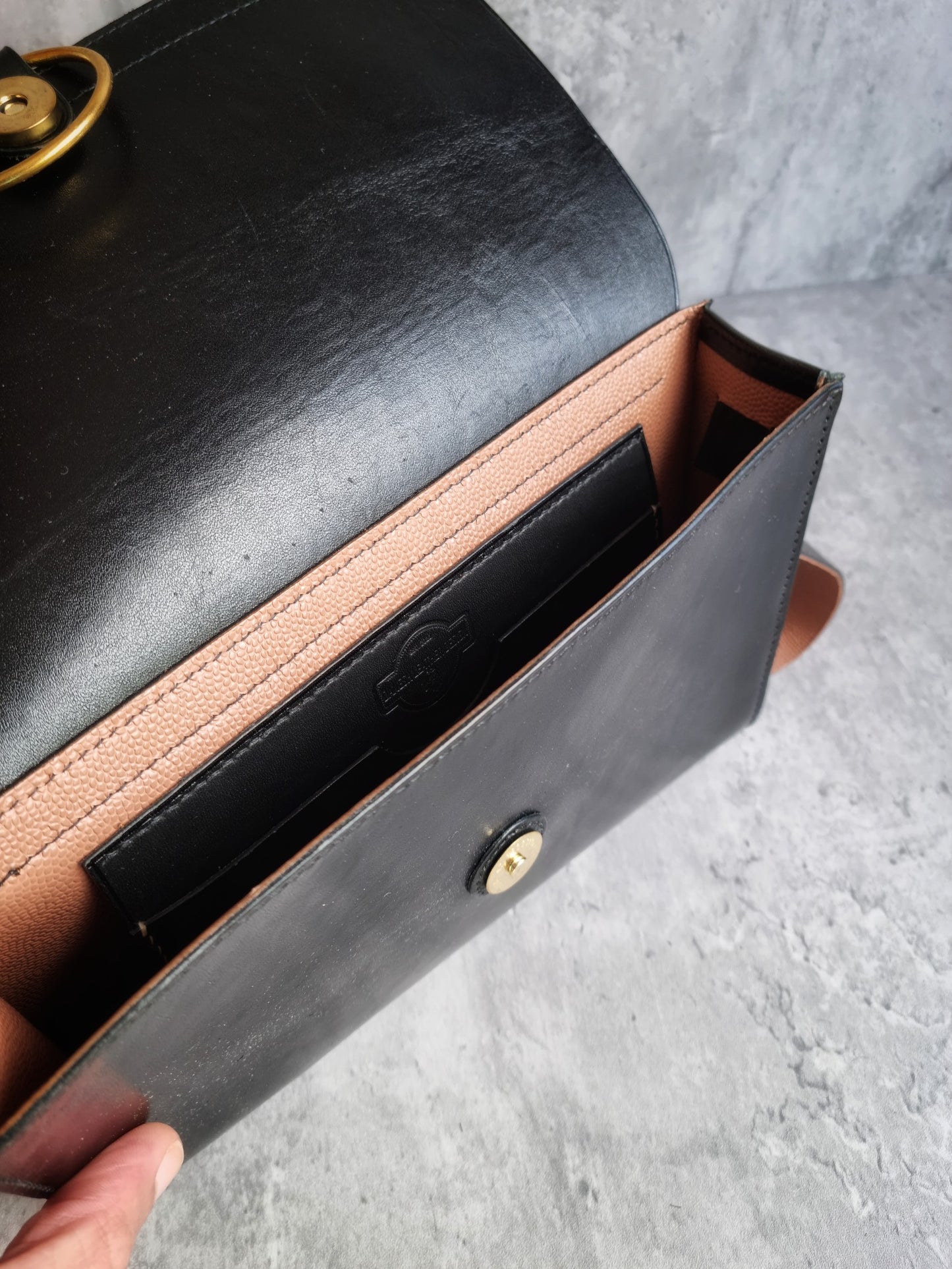 Hjordis clutch bag | DIY | Pattern Pdf | Leather craft template
