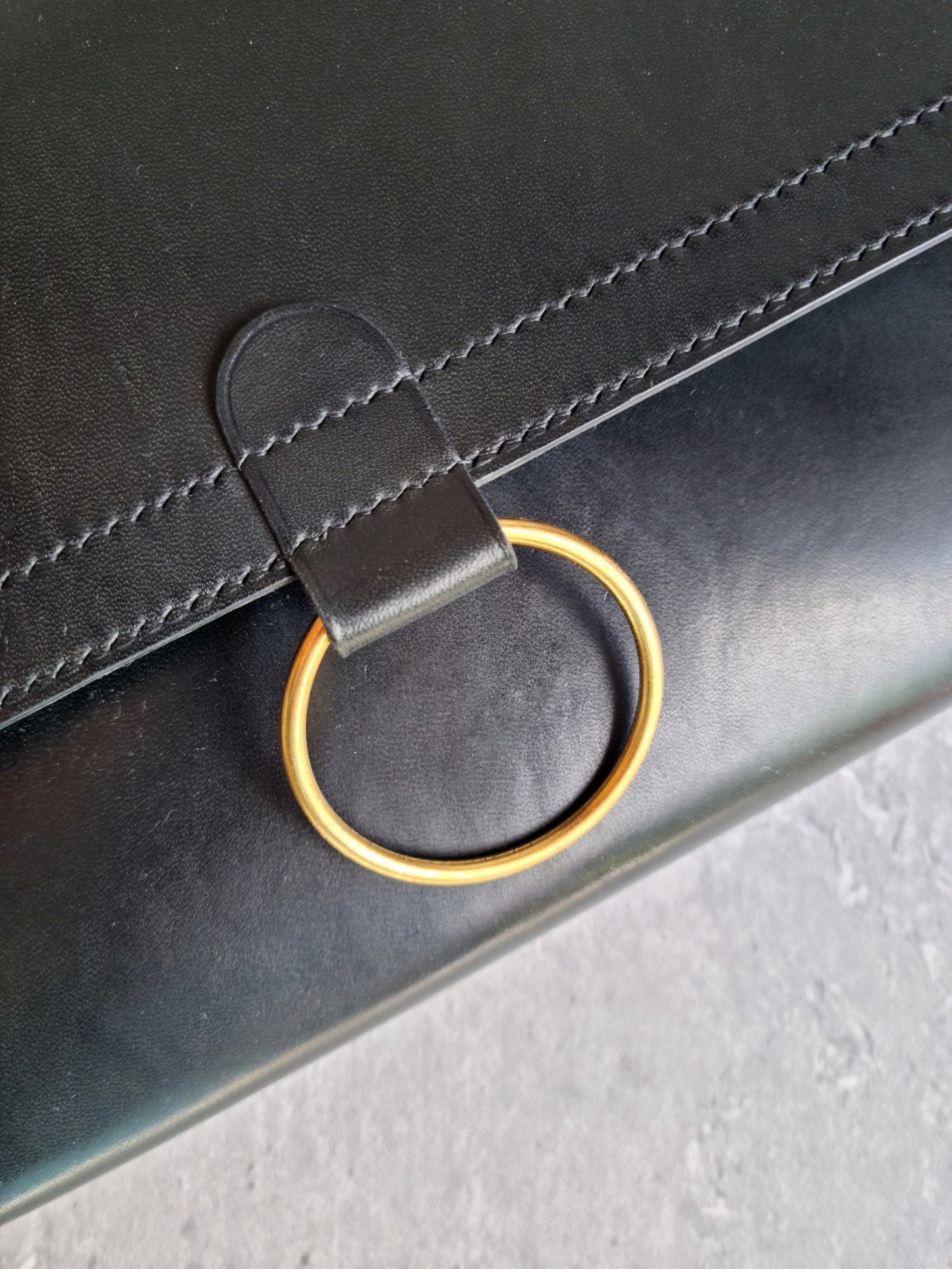 Hjordis clutch bag | DIY | Pattern Pdf | Leather craft template