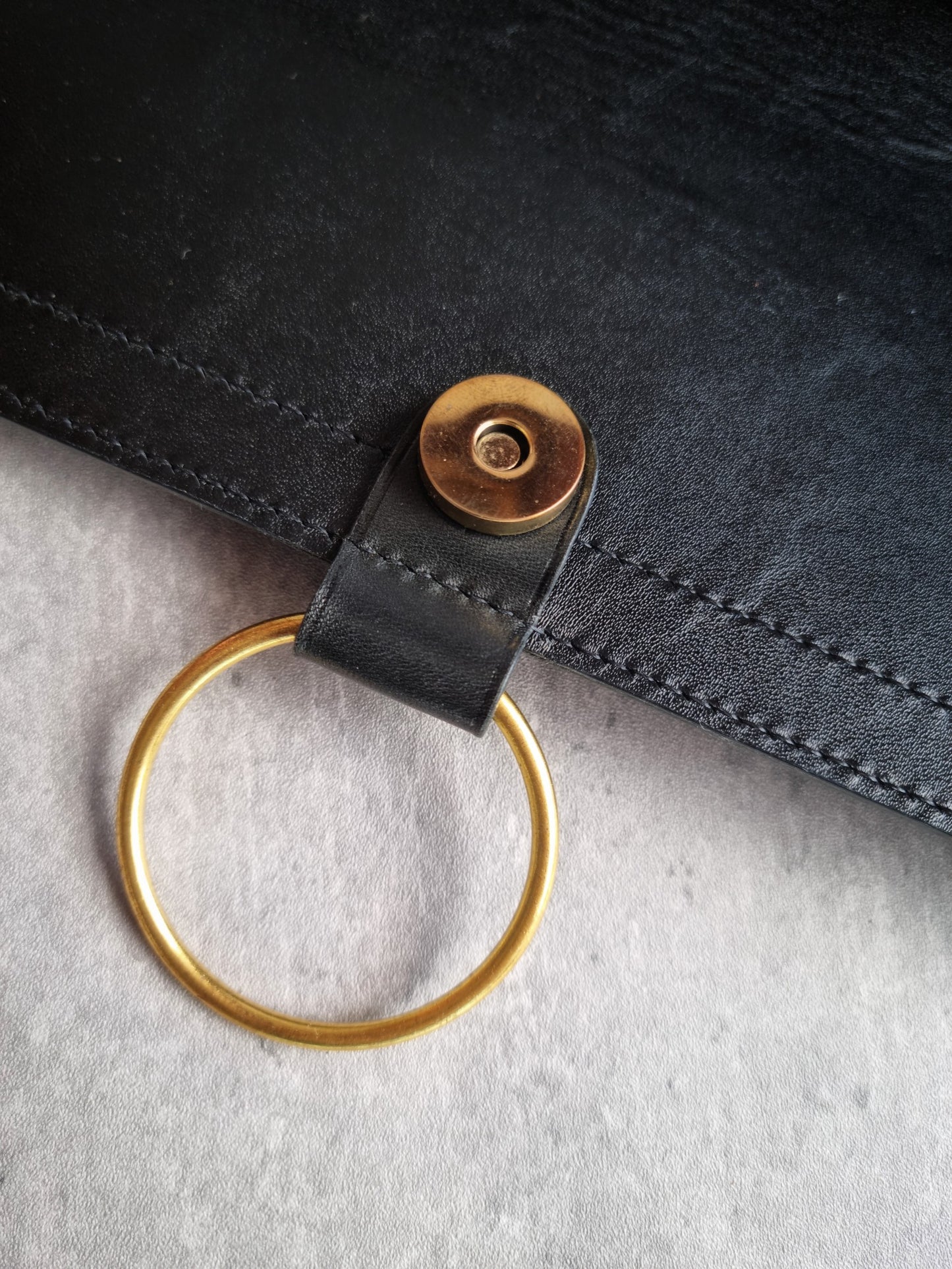 Hjordis clutch bag | DIY | Pattern Pdf | Leather craft template