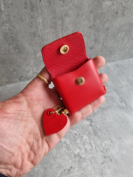 Valentina coin case | DIY | Pattern Pdf | Leather craft template