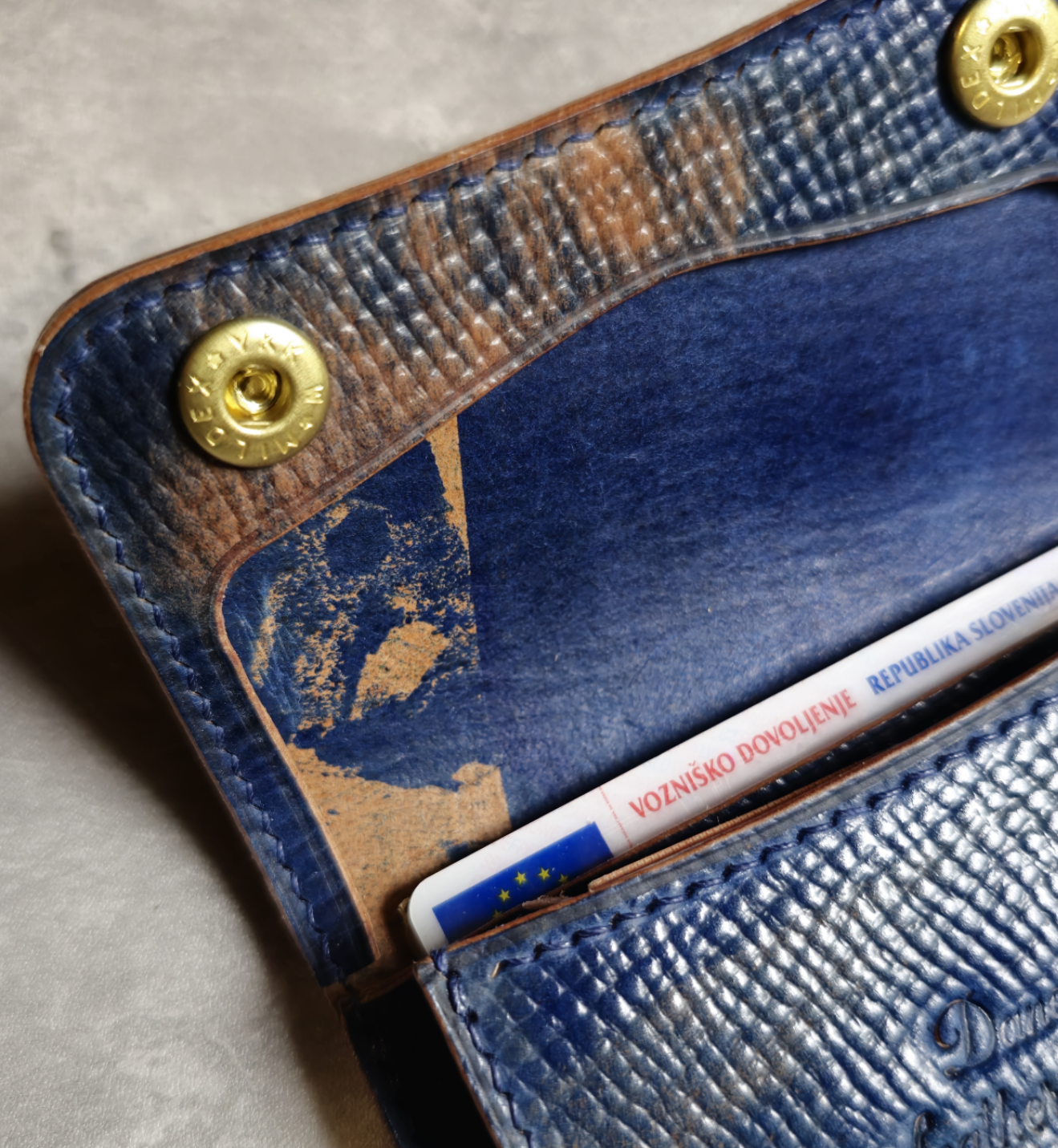 Klaus flap wallet | DIY | Pattern Pdf | Leather craft template