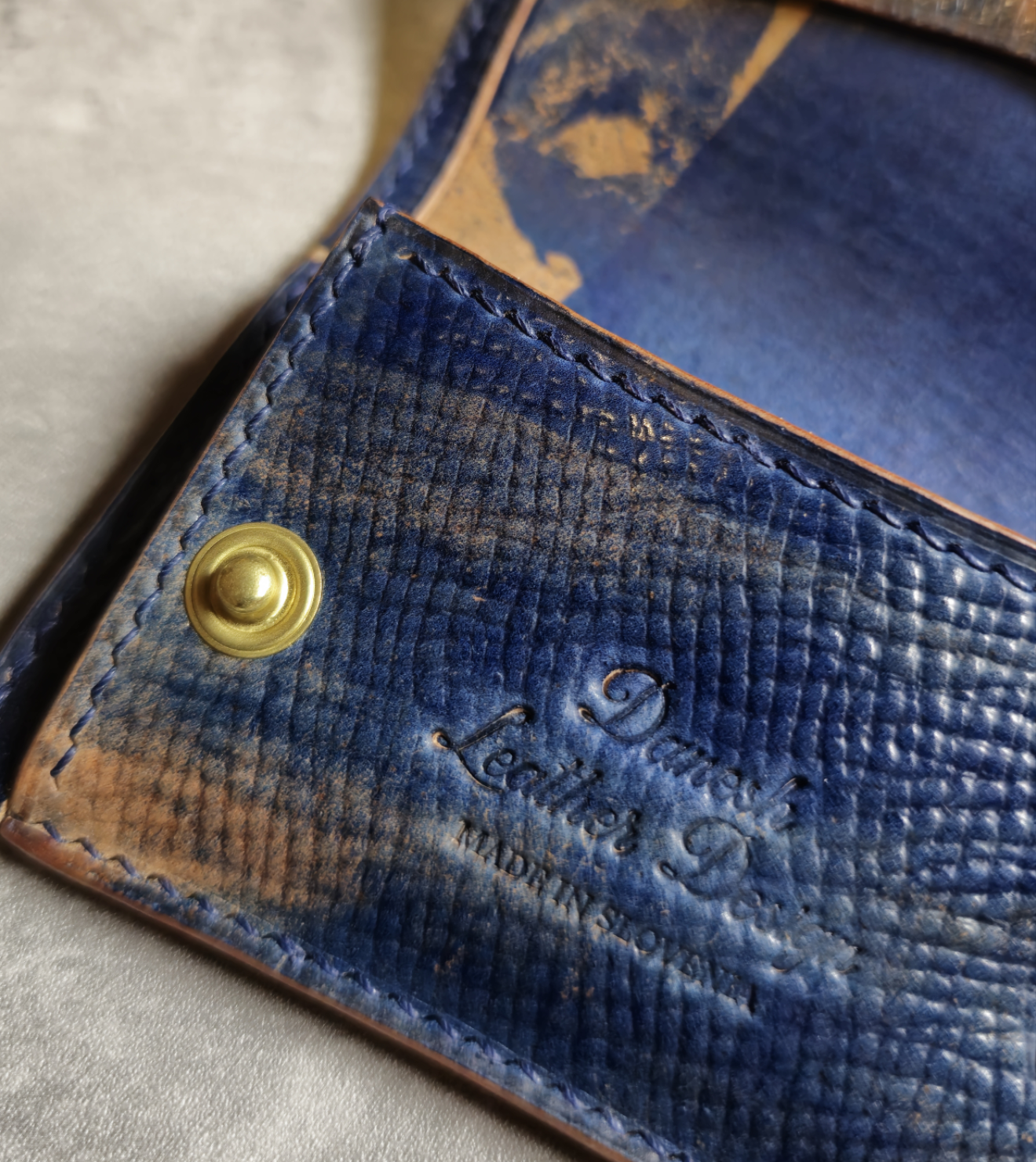 Klaus flap wallet | DIY | Pattern Pdf | Leather craft template