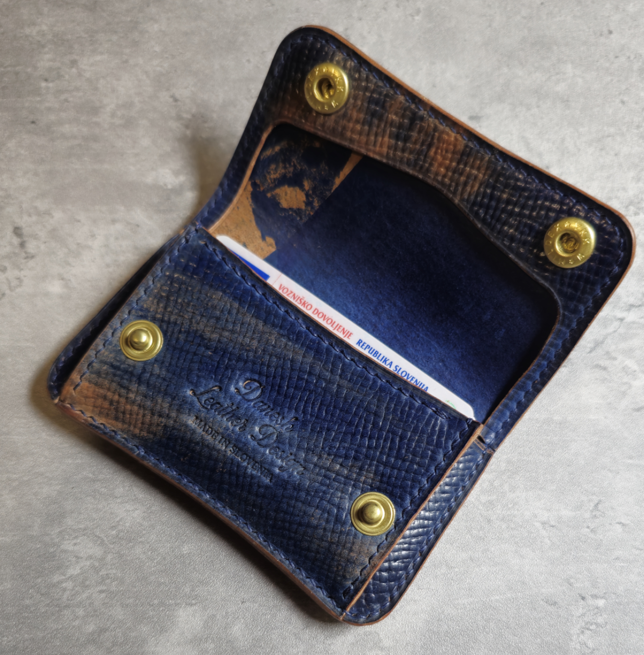 Klaus flap wallet | DIY | Pattern Pdf | Leather craft template