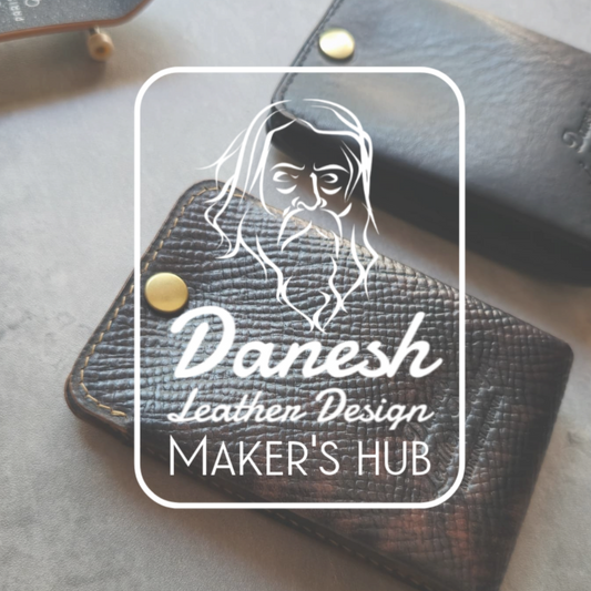 Custom order - 2 wallets+ watch strap - art shell
