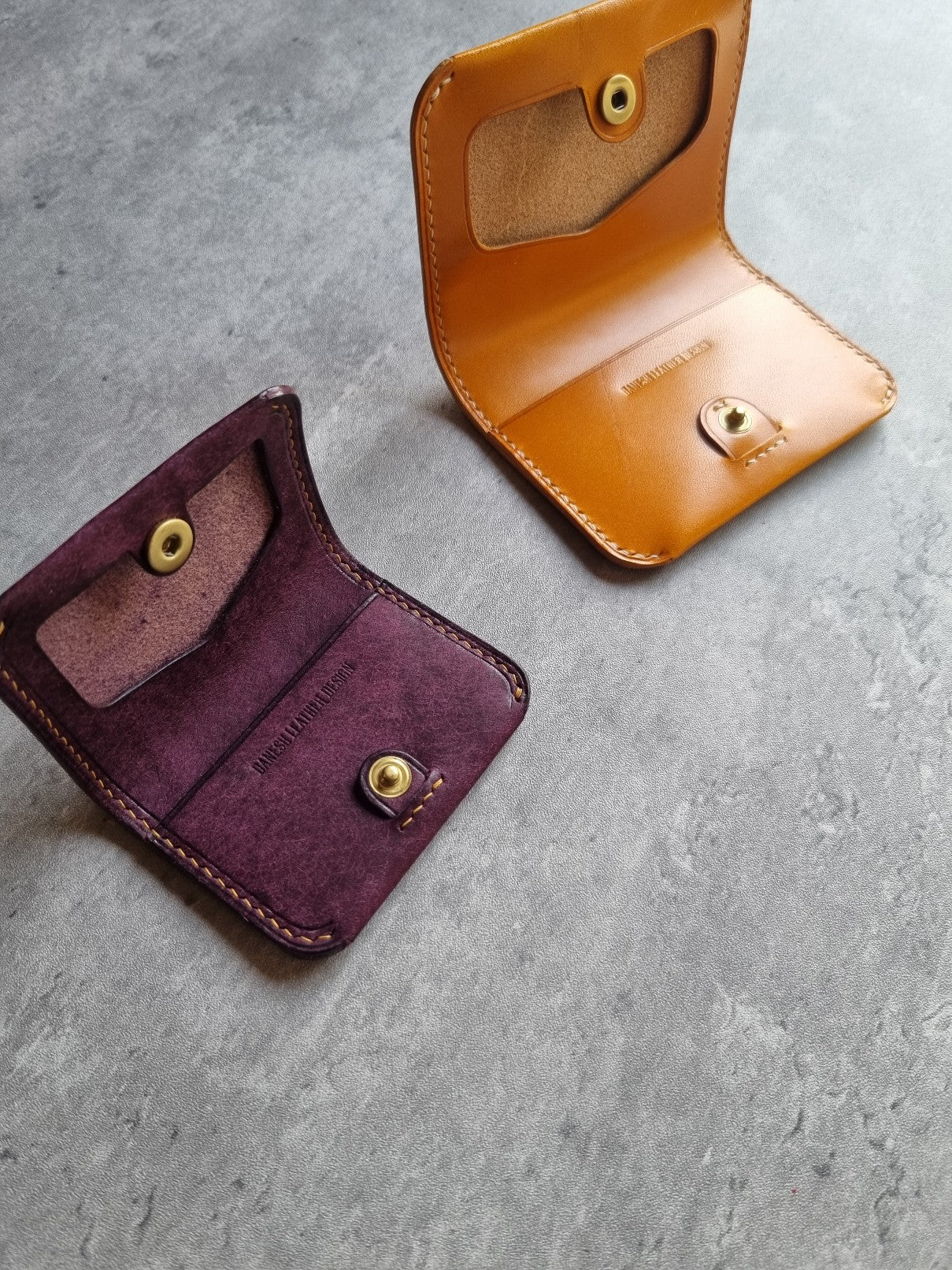 The Kolikko wallets | DIY | Pattern Pdf | Leather craft template | 2 sizes included
