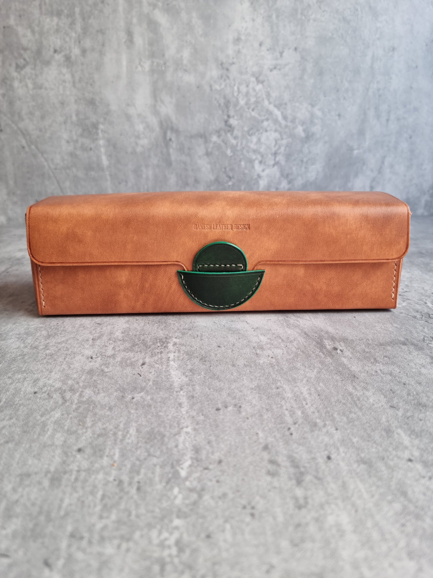 The Sangja Desktop toolbox | DIY | Pattern Pdf | Leather craft template