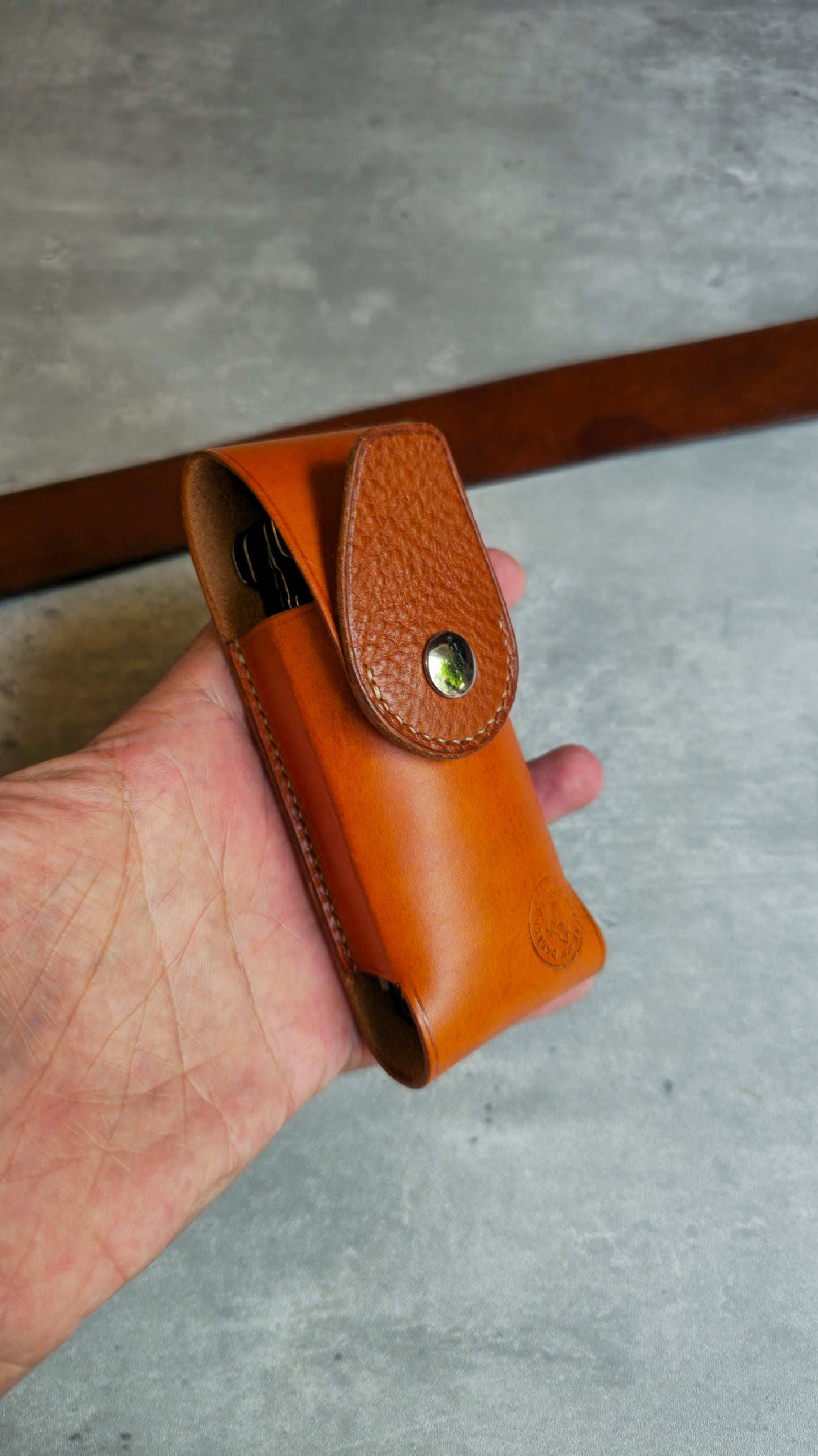 Multitool case 5" - DIY - Pattern Pdf | Leather craft template