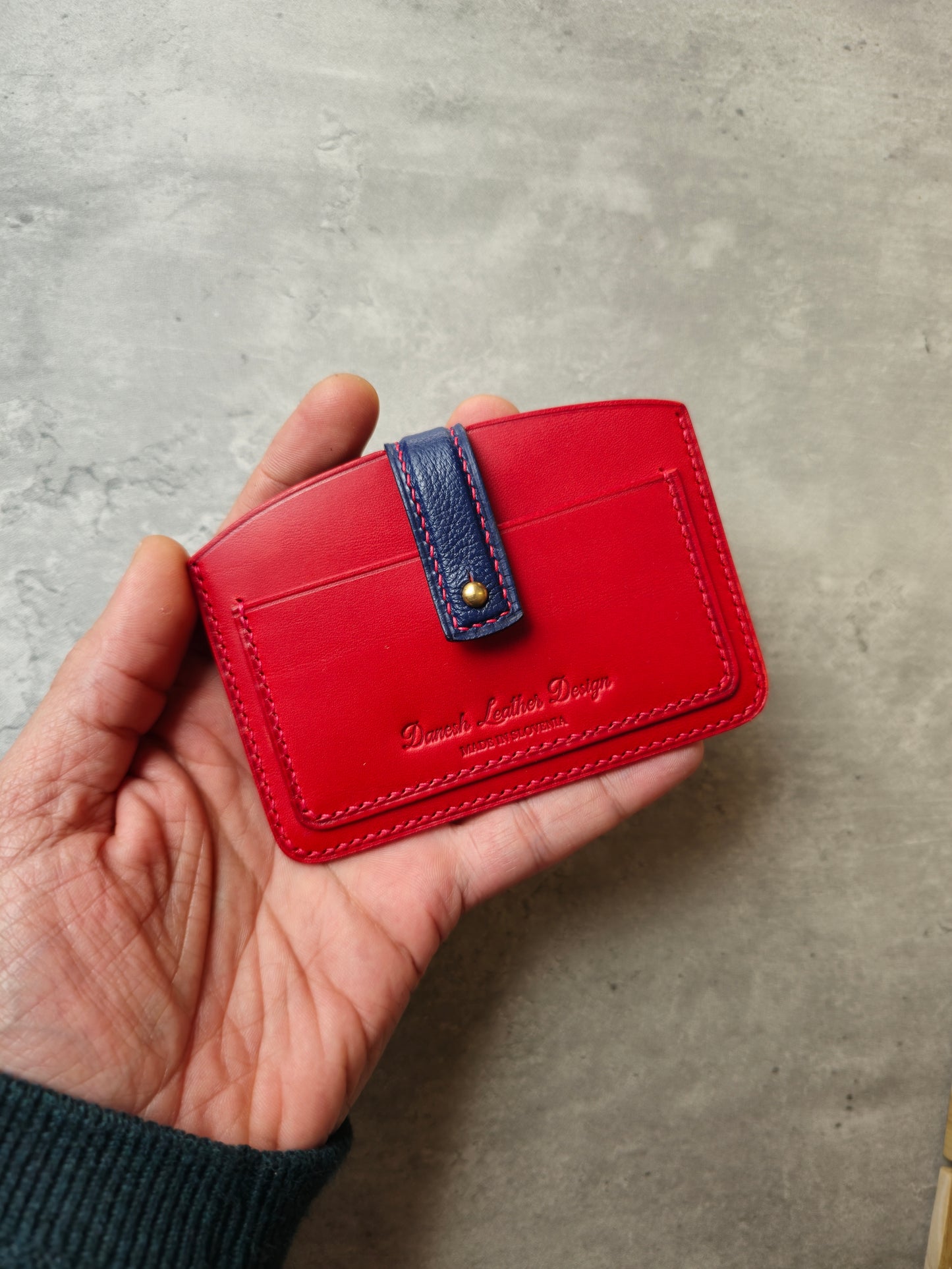 Andrea card holder| DIY | Pattern Pdf | Leather craft template