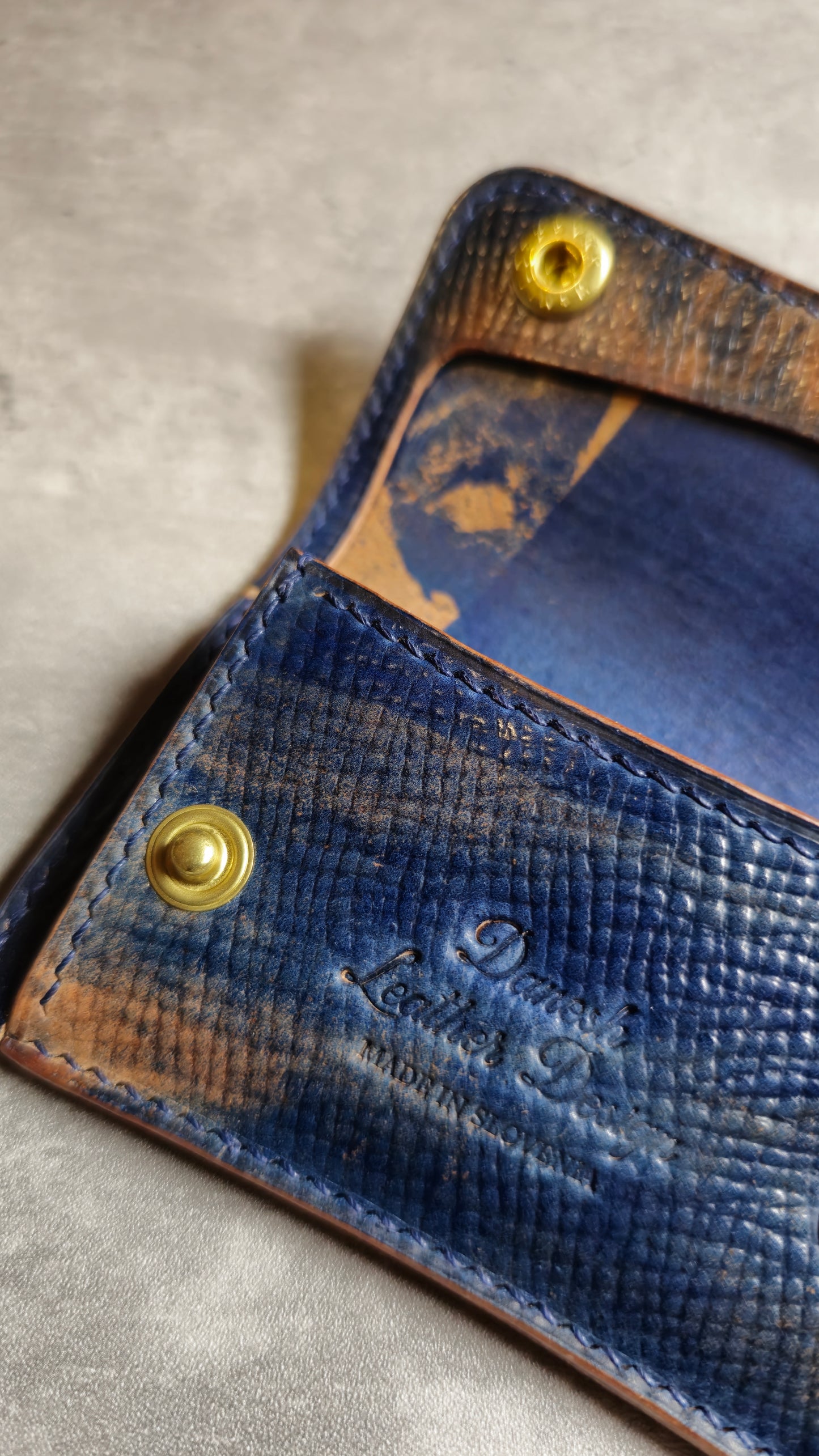 Klaus flap wallet | DIY | Pattern Pdf | Leather craft template