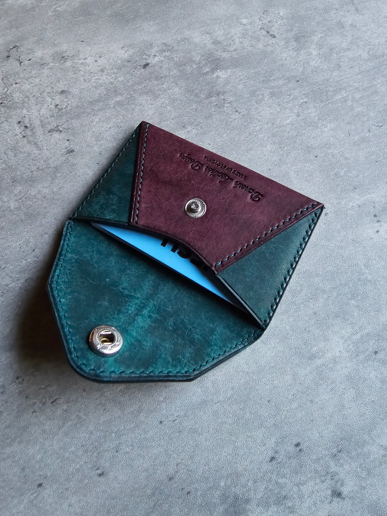 Jorid - Envelope wallet | DIY | Pattern Pdf | Leather craft template