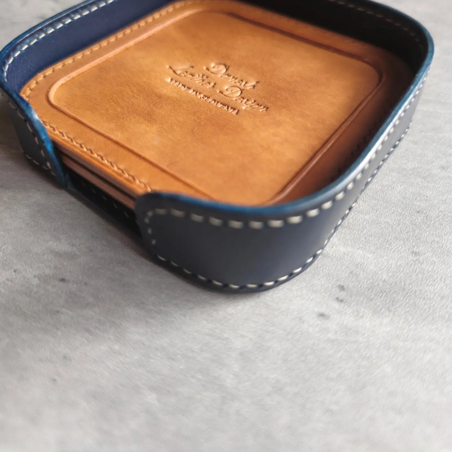 Coasters set | DIY | Pattern Pdf | Leather craft template