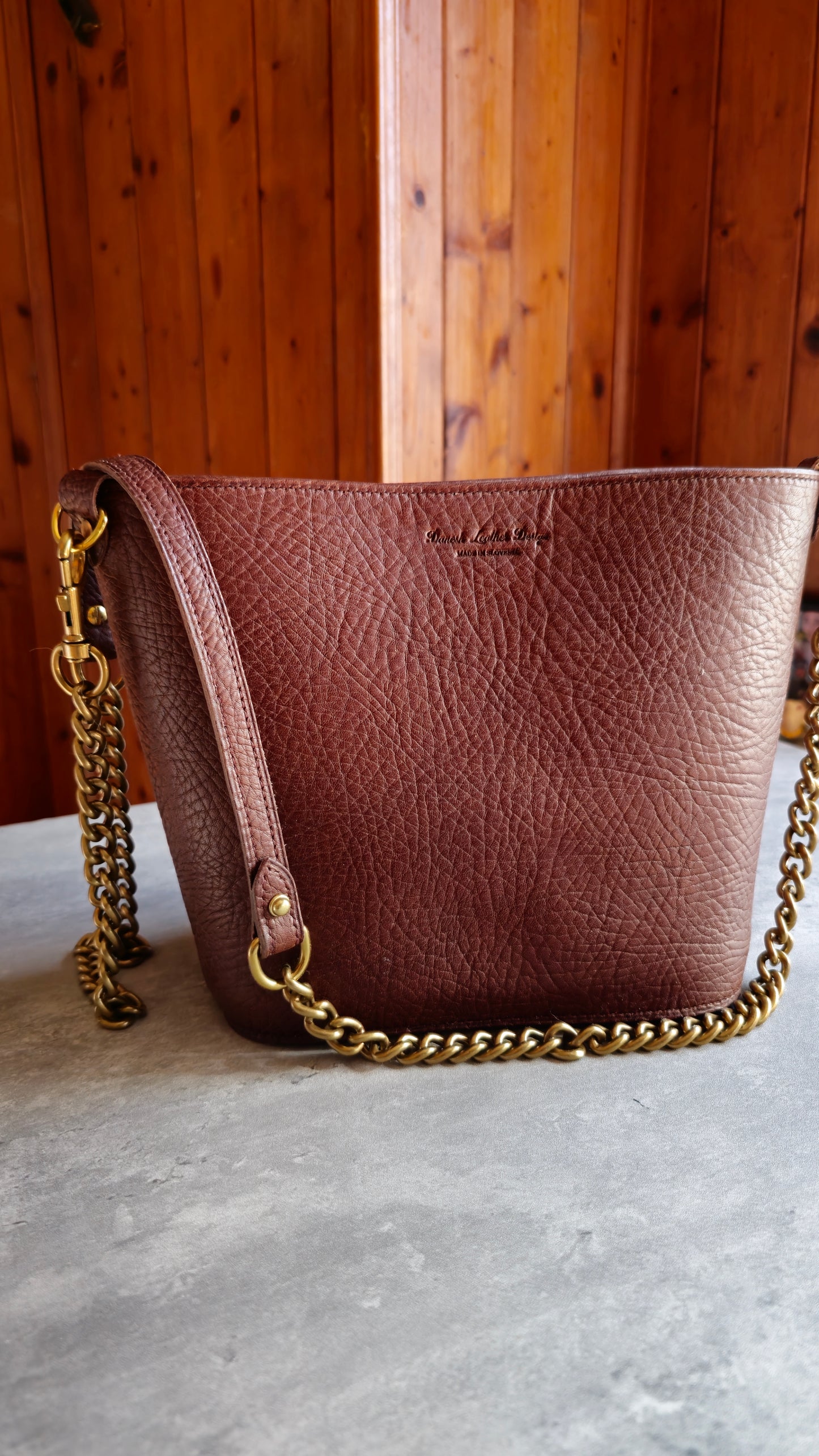 Brunhilda bucket bag - DIY - Pattern Pdf | Leather craft template