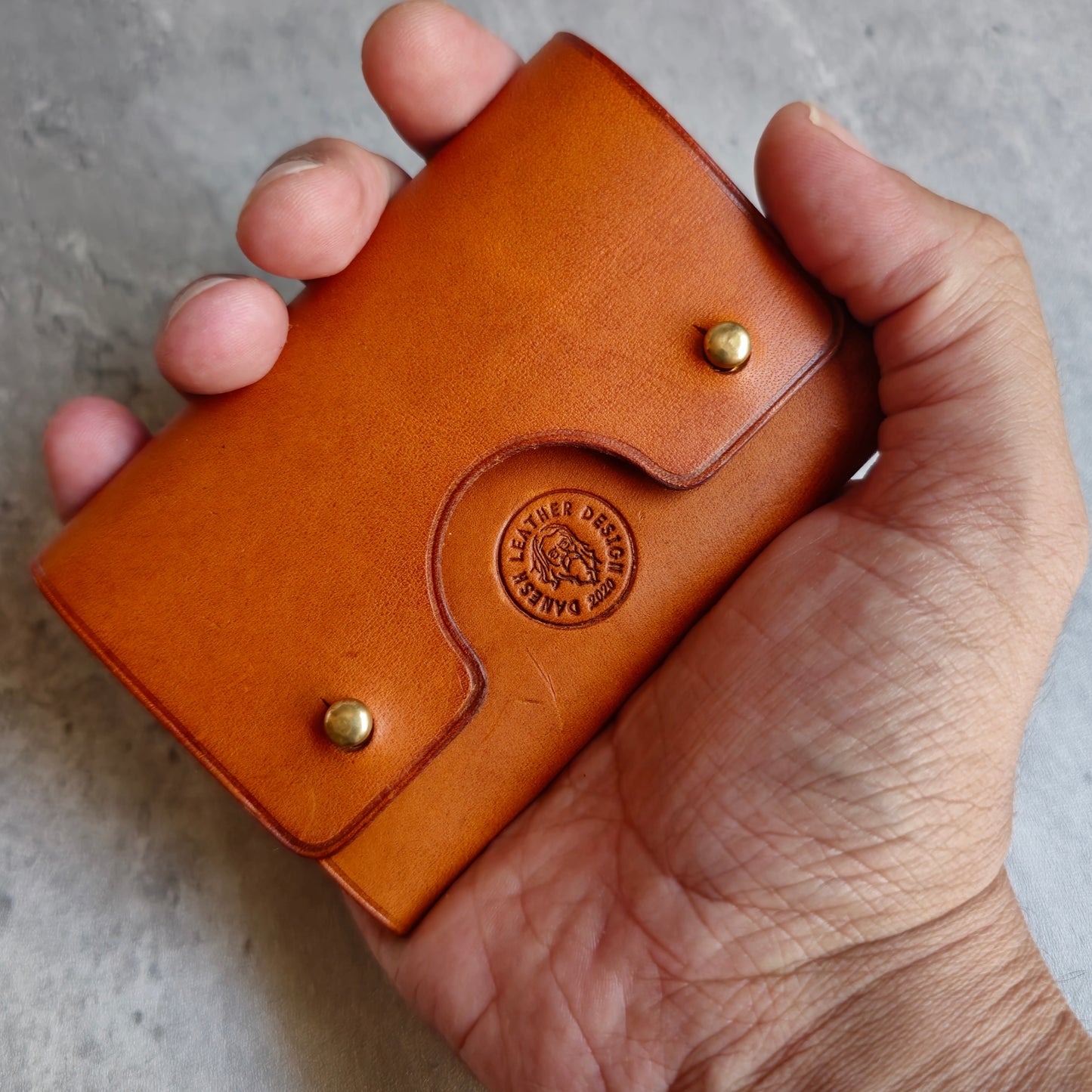Eike stitchless wallet. | DIY | Pattern Pdf | Leather craft template
