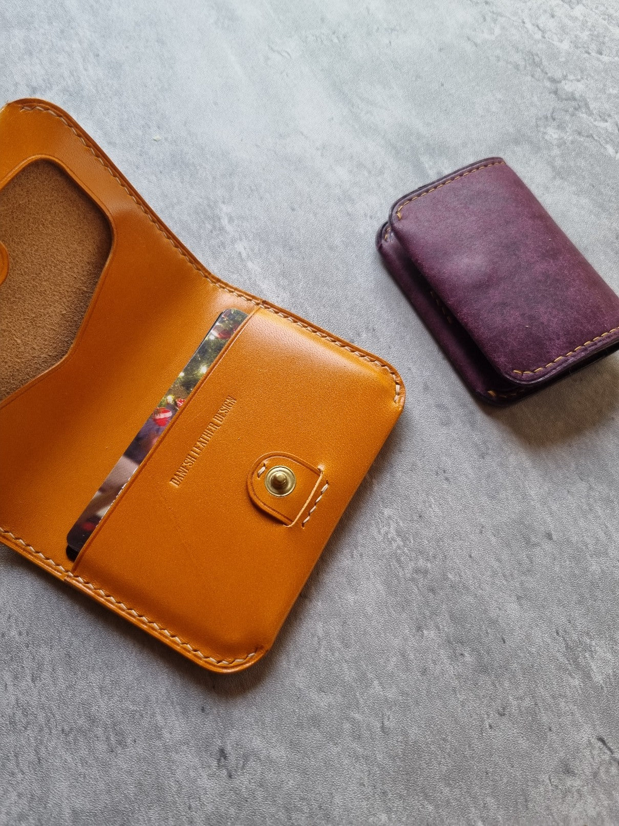 The Kolikko wallets | DIY | Pattern Pdf | Leather craft template | 2 sizes included