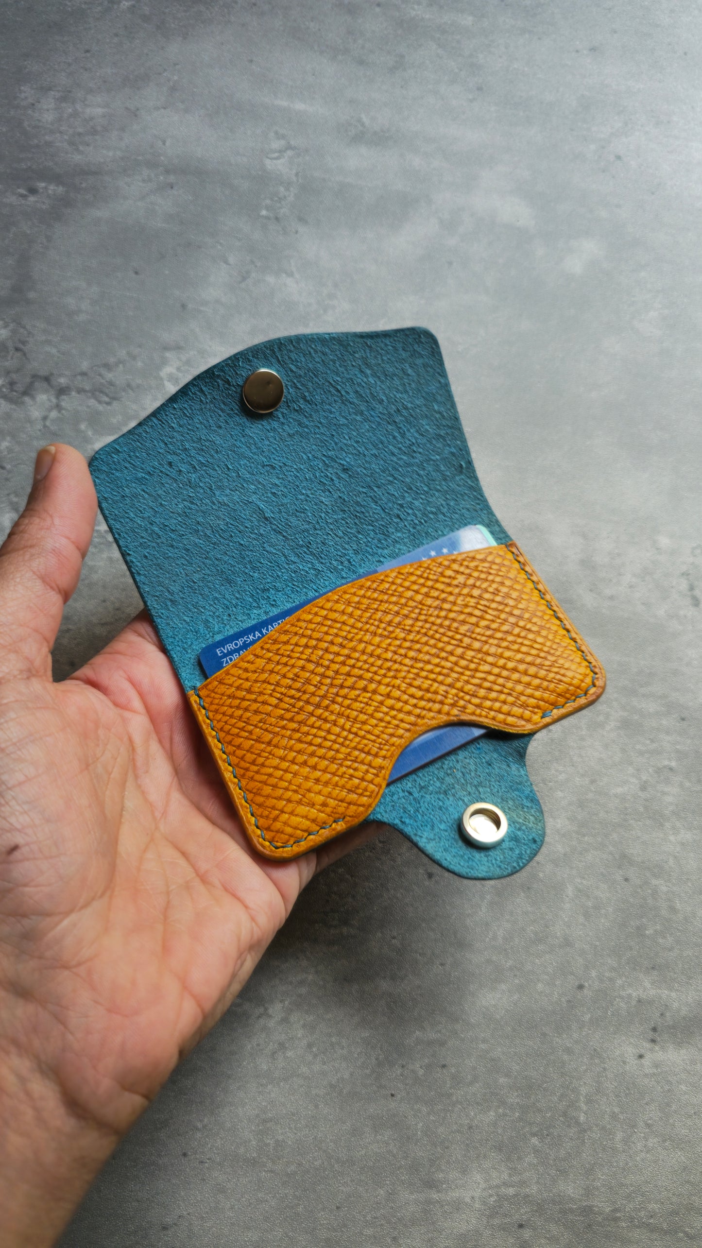 Joanne - mini wallet | DIY | Pattern Pdf | Leather craft template
