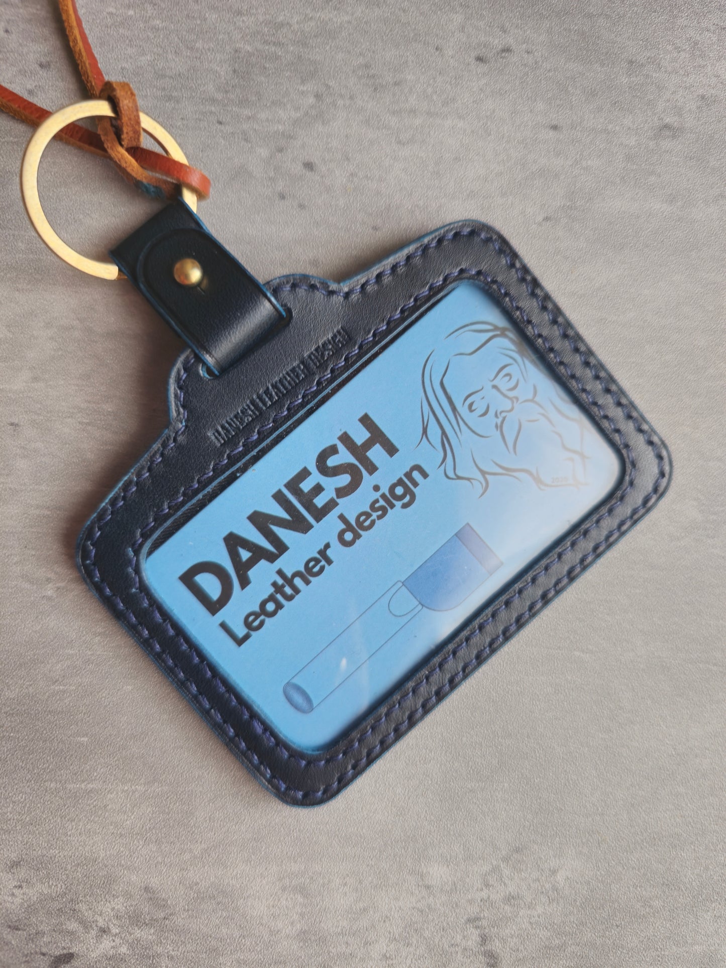 I.D Tag | Leather craft Template - DIY - PDF pattern