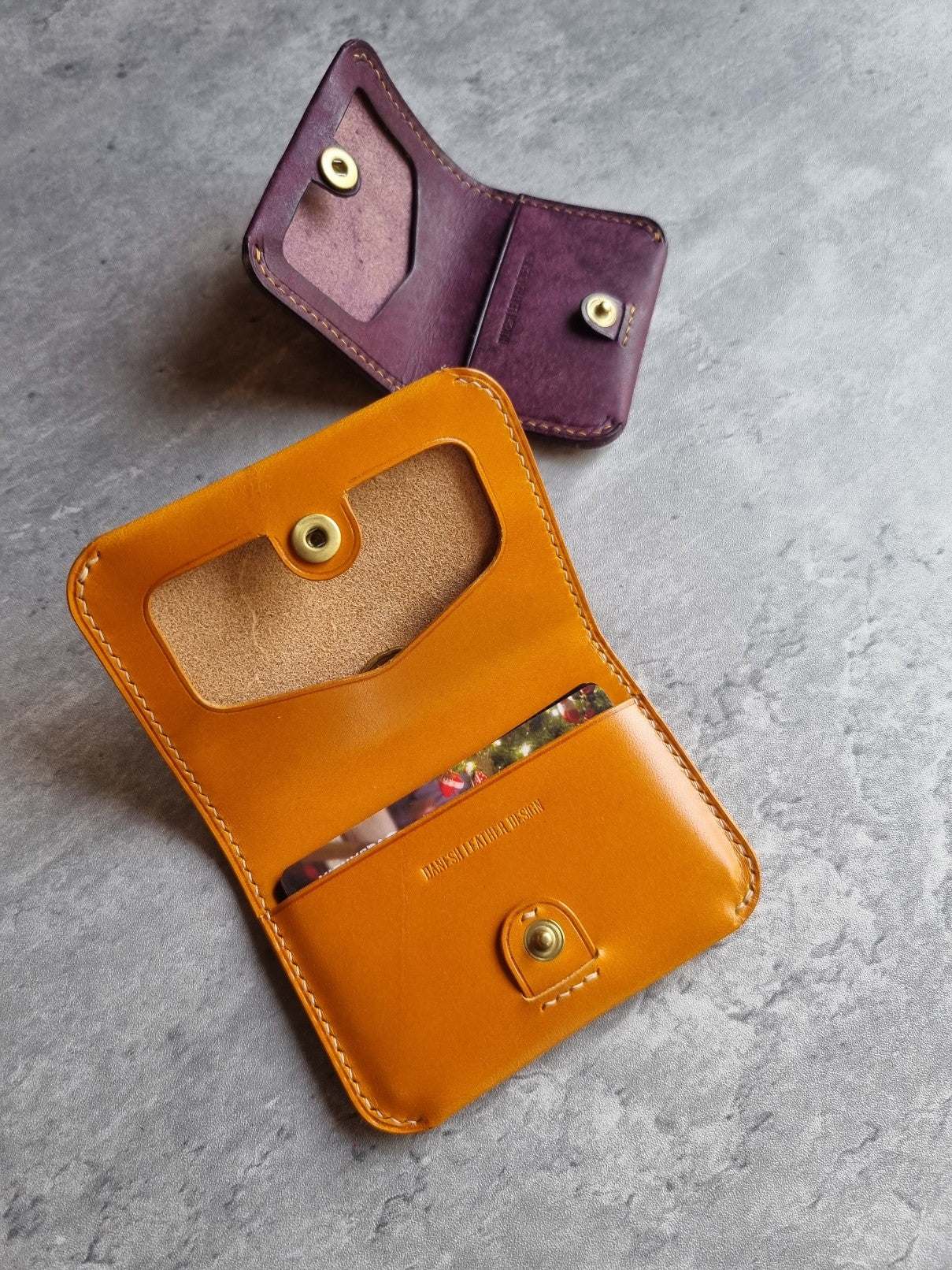 The Kolikko wallets | DIY | Pattern Pdf | Leather craft template | 2 sizes included