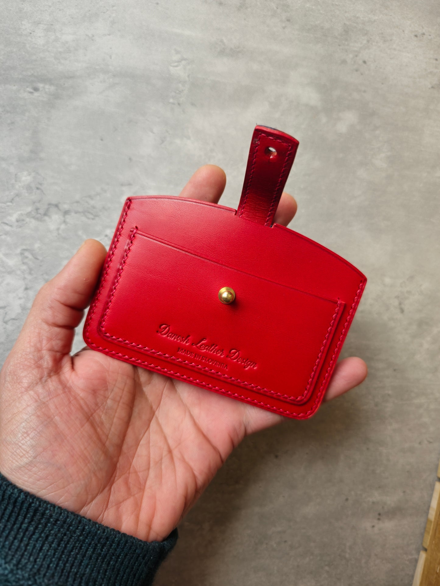 Andrea card holder| DIY | Pattern Pdf | Leather craft template