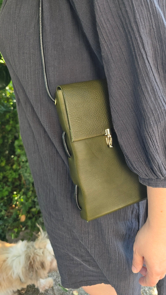 Oda crossbody bag- Leather Template | DIY | Pdf Pattern