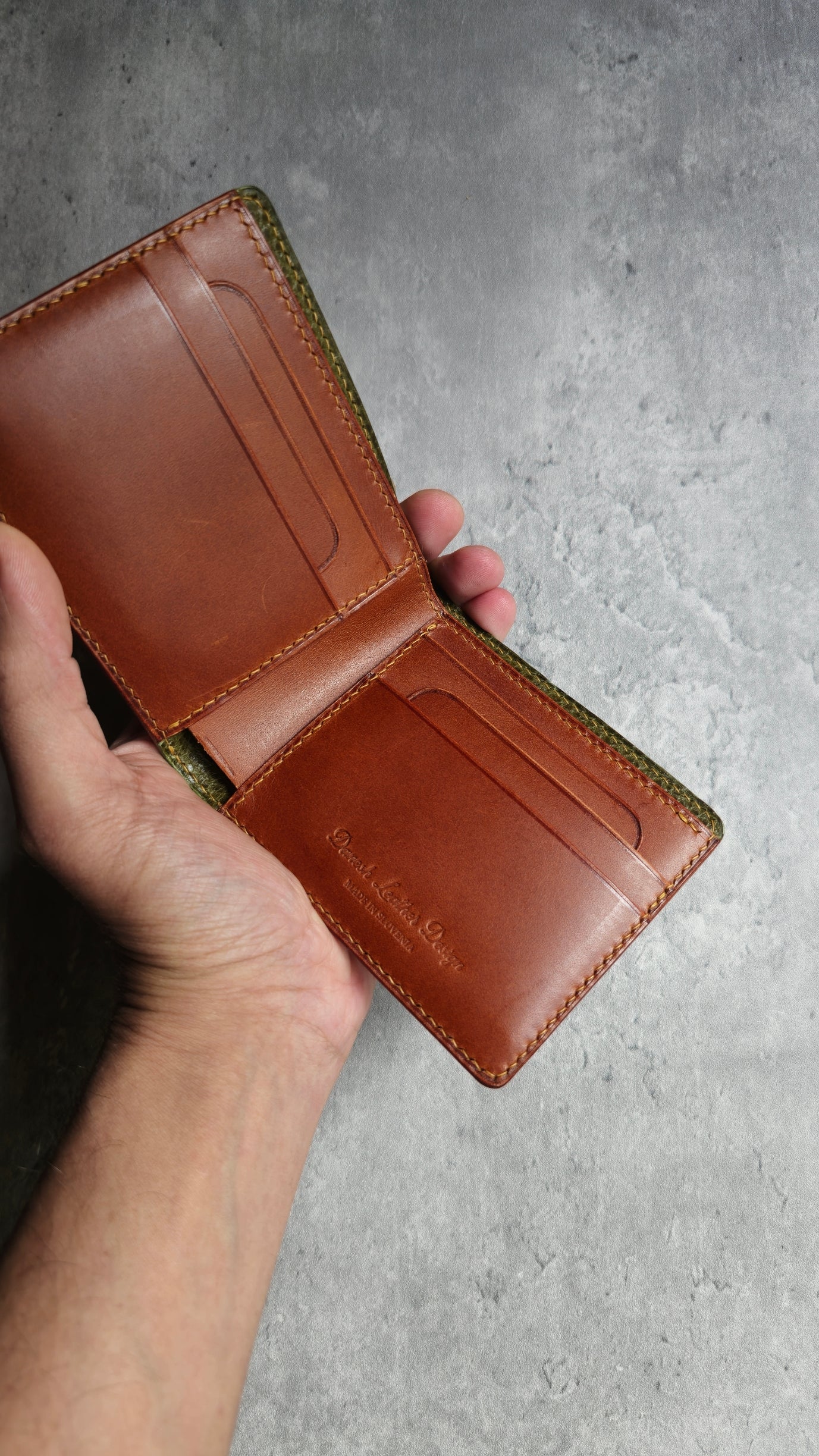 The Jarl Bi-fold | DIY | Pattern Pdf | Leather craft template