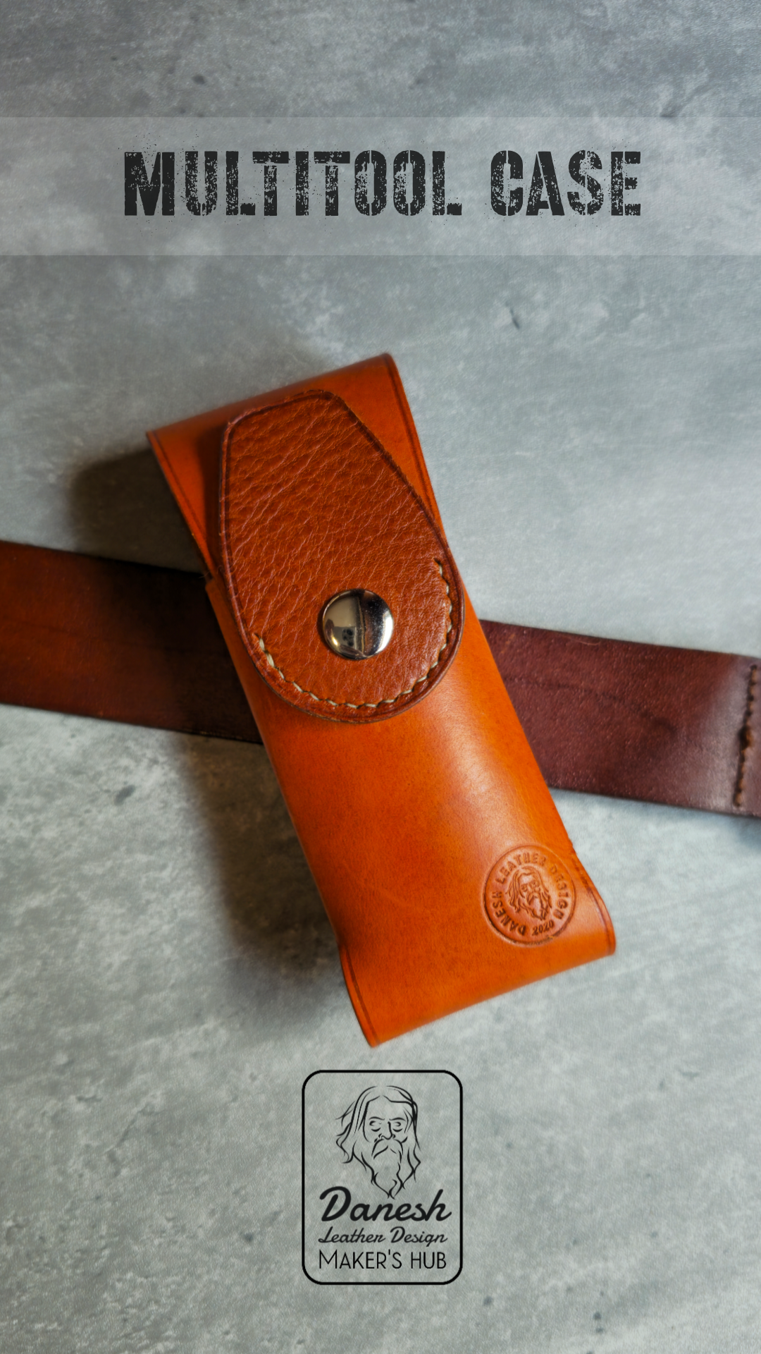 Multitool case 5" - DIY - Pattern Pdf | Leather craft template