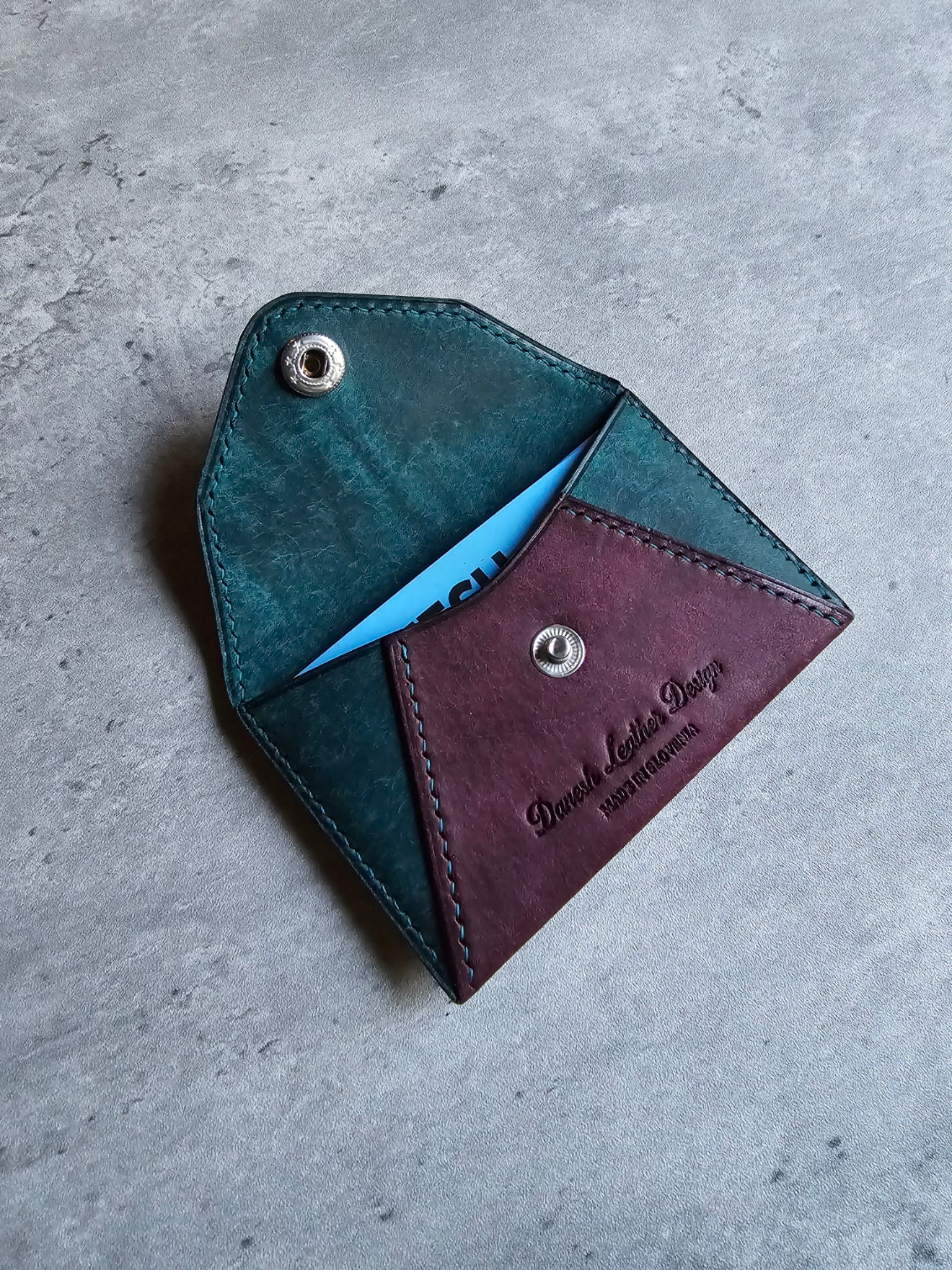 Jorid - Envelope wallet | DIY | Pattern Pdf | Leather craft template