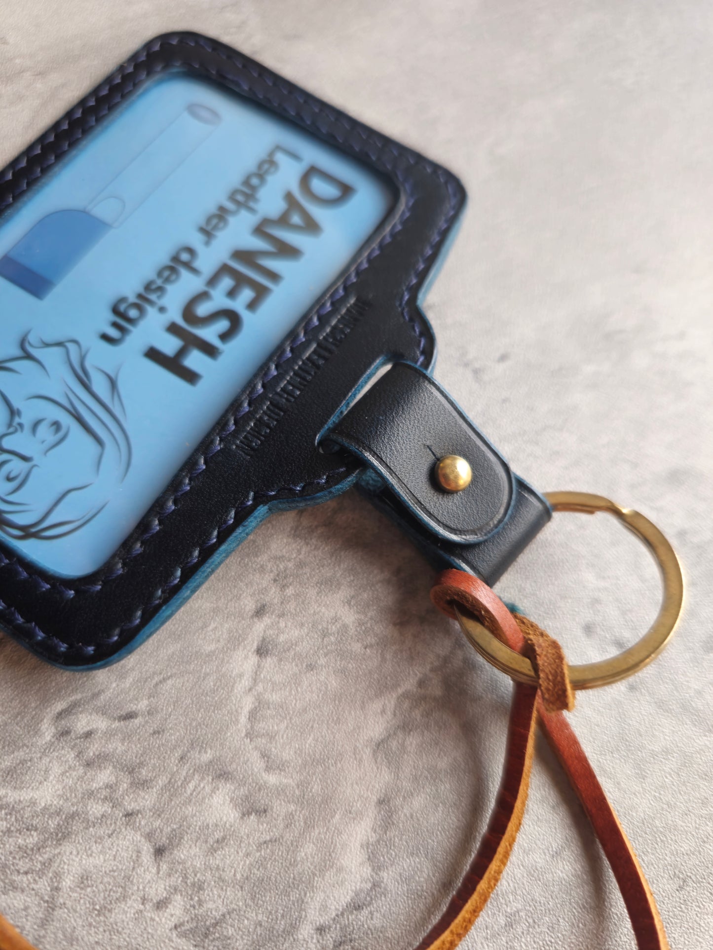 I.D Tag | Leather craft Template - DIY - PDF pattern
