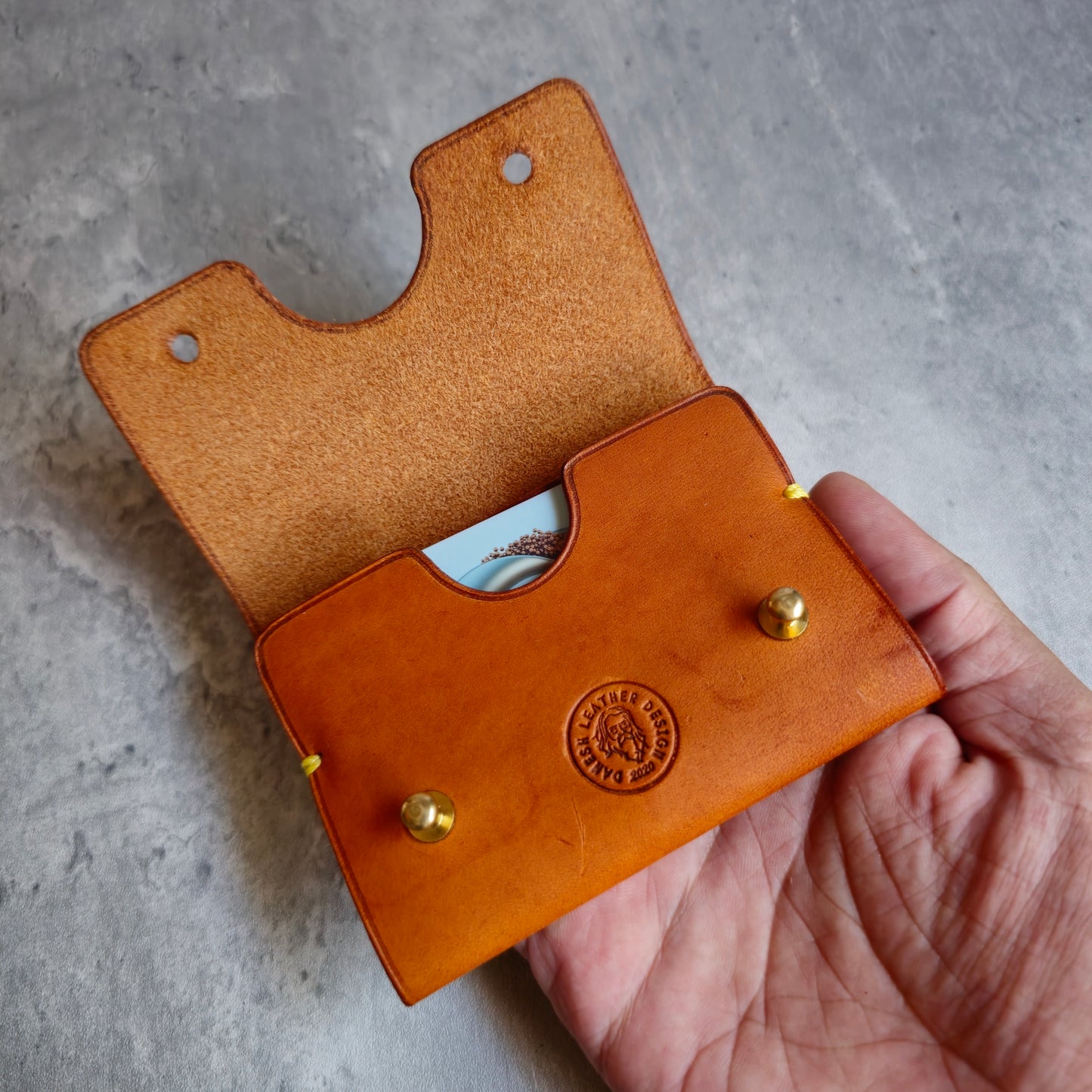Eike stitchless wallet. | DIY | Pattern Pdf | Leather craft template