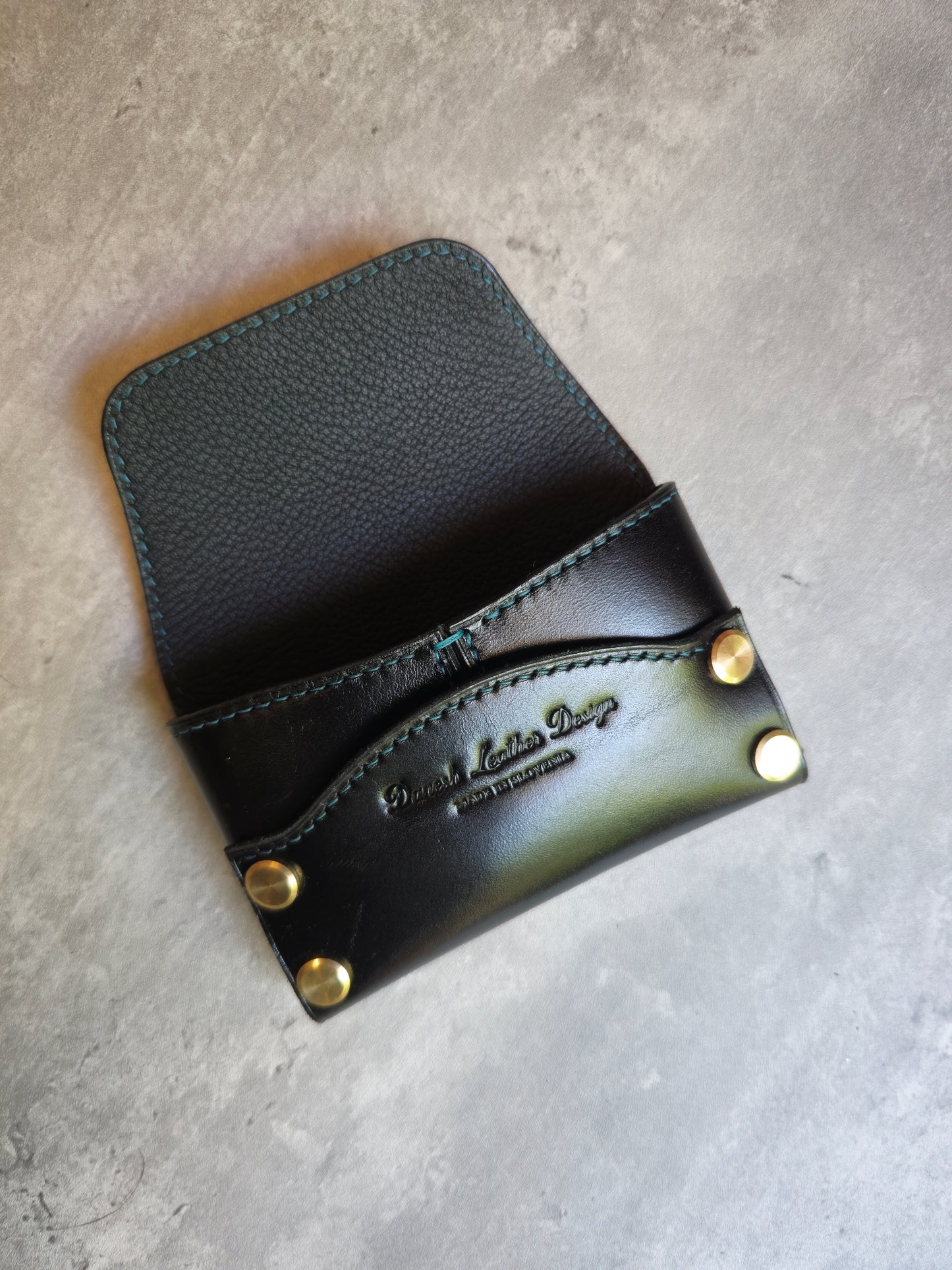 Onyx flap wallet | DIY | Pattern Pdf | Leather craft template