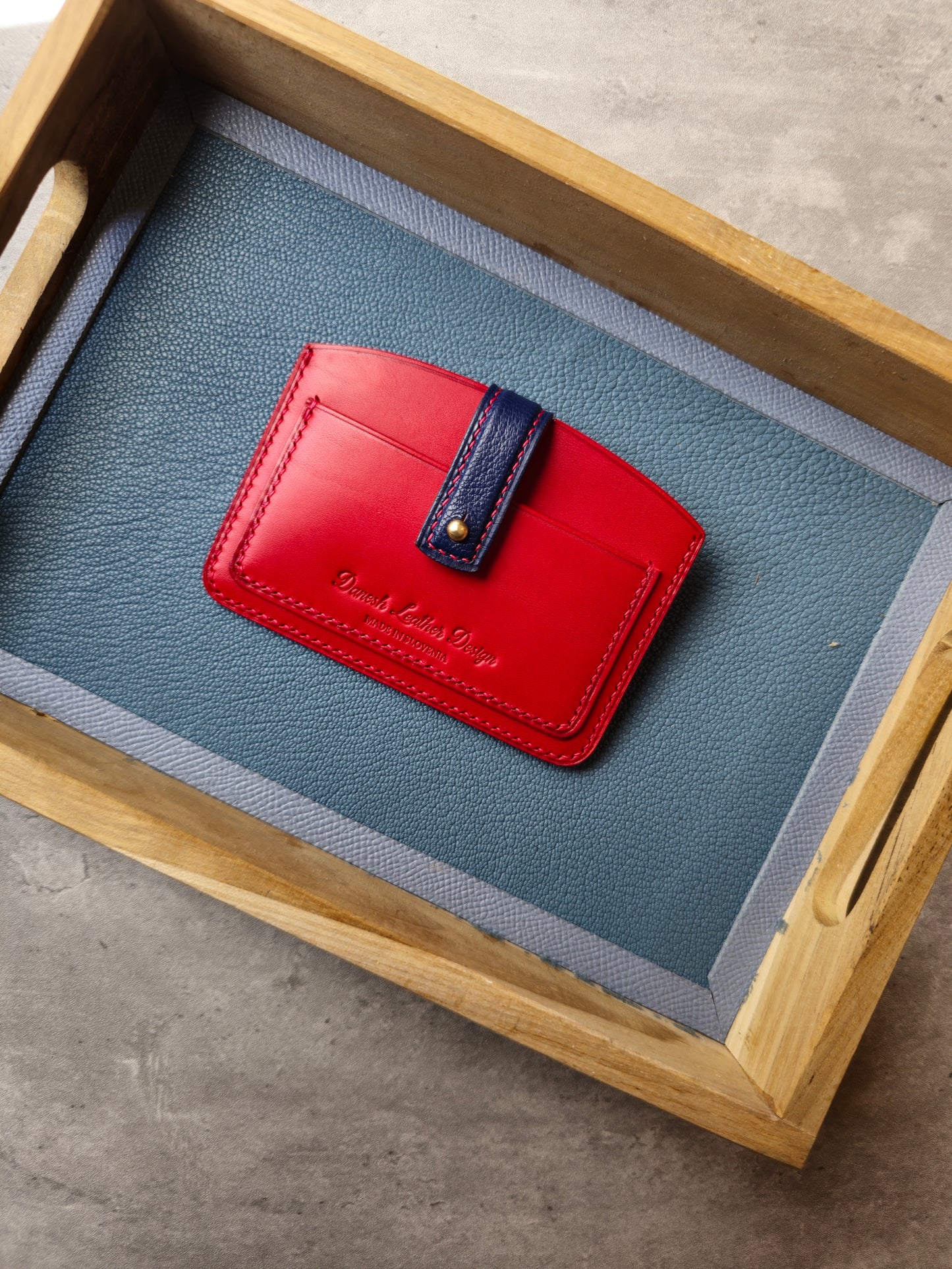 Andrea card holder| DIY | Pattern Pdf | Leather craft template