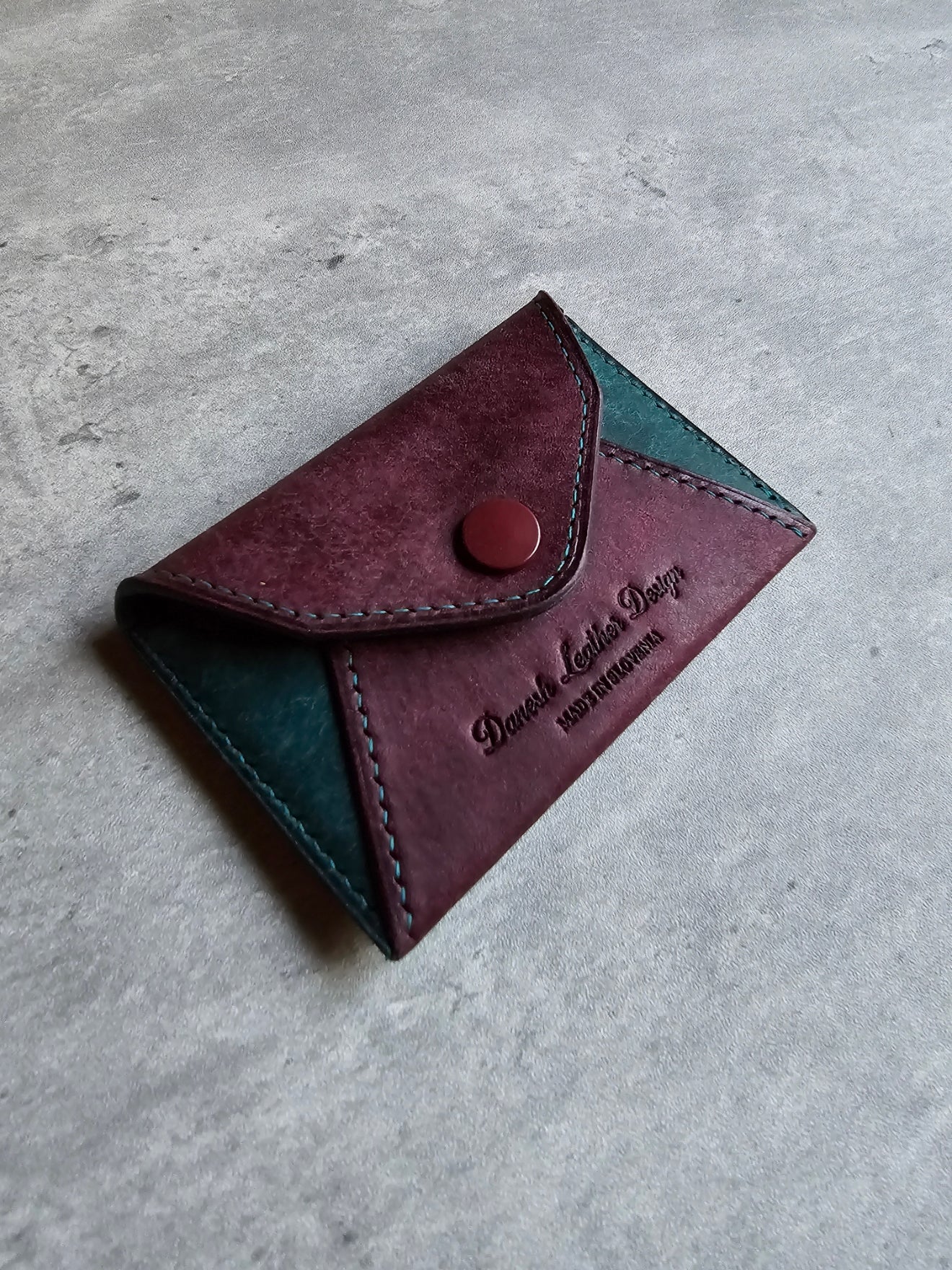 Jorid - Envelope wallet | DIY | Pattern Pdf | Leather craft template