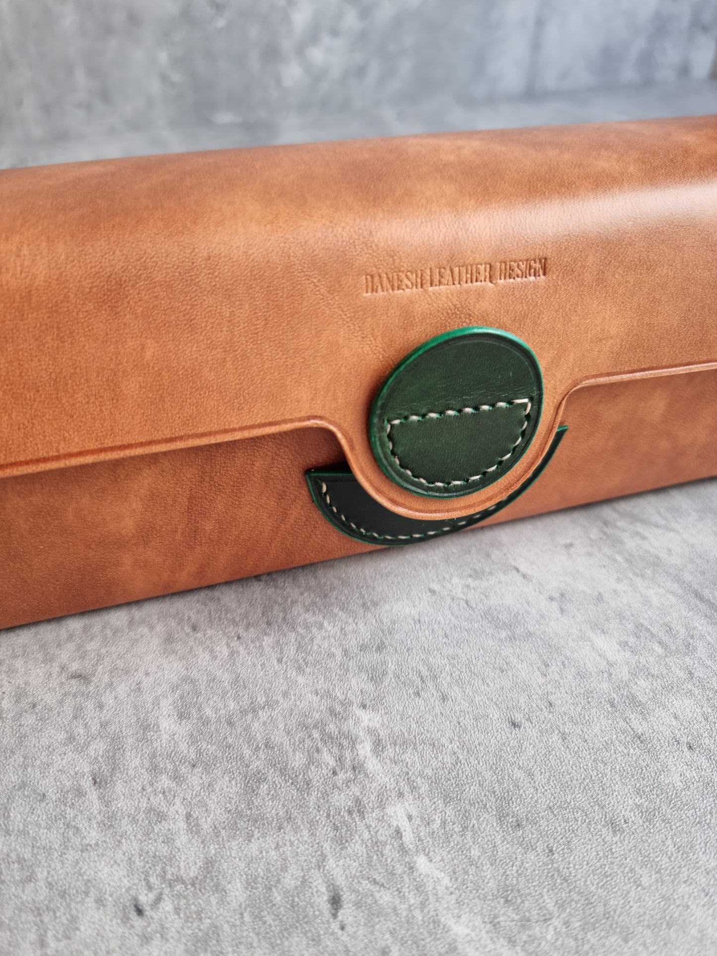 The Sangja Desktop toolbox | DIY | Pattern Pdf | Leather craft template