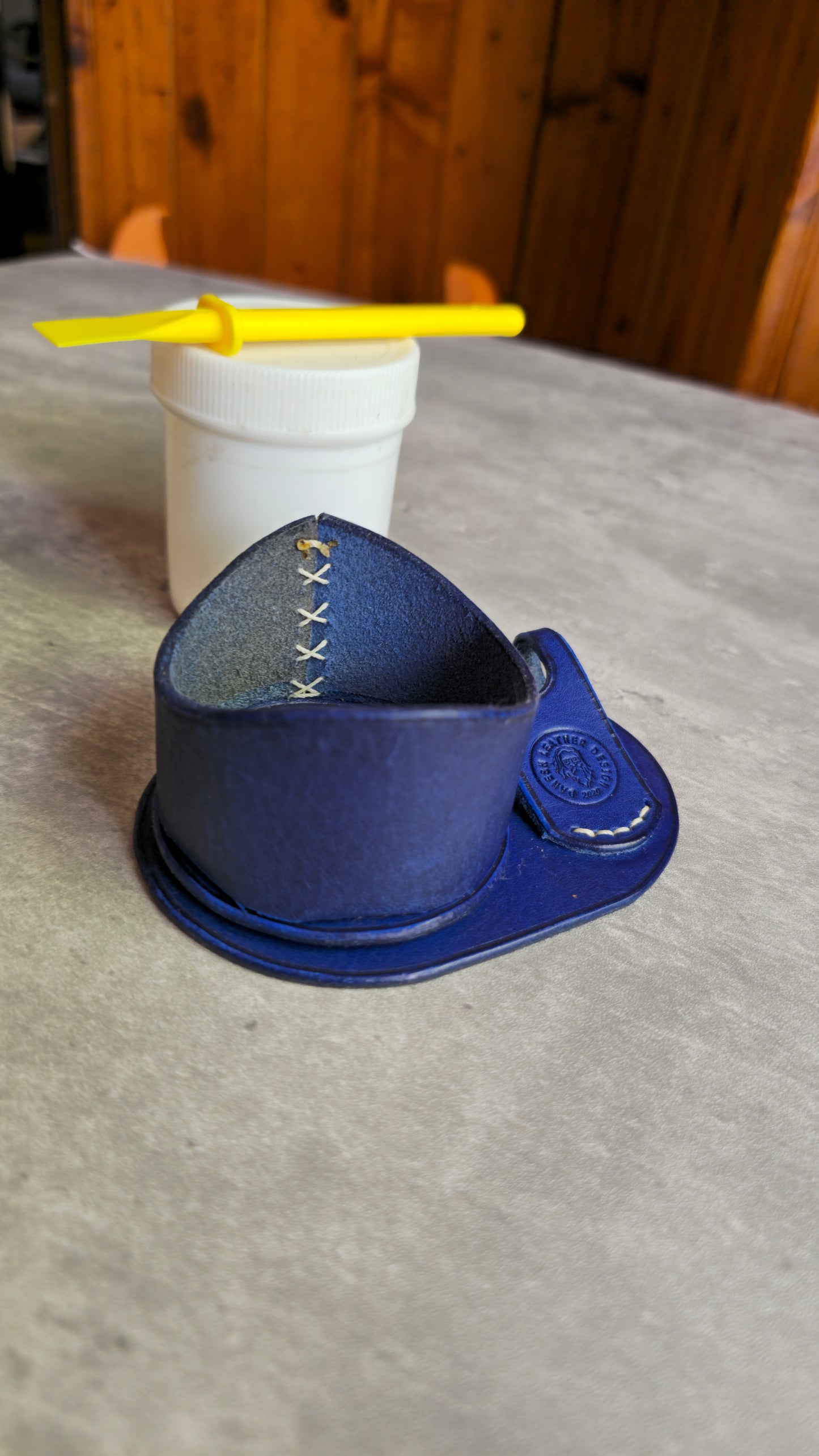 E.S glue station - Pattern Pdf | Leather craft template