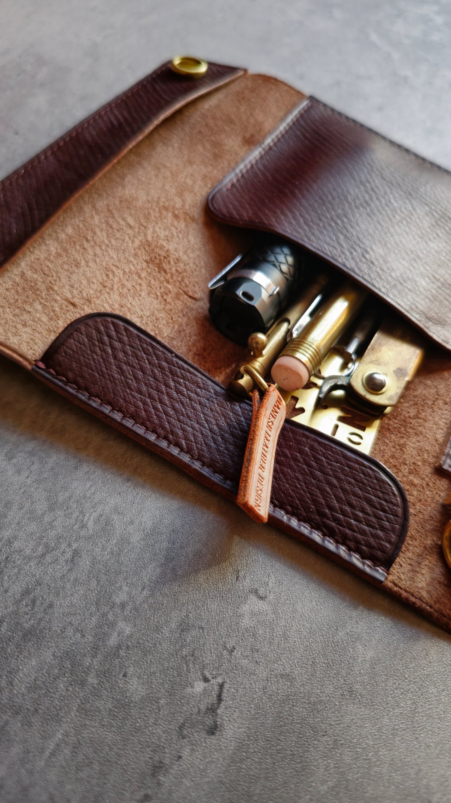 EDC Outdoors Pack | DIY | Pattern Pdf | Leather craft template