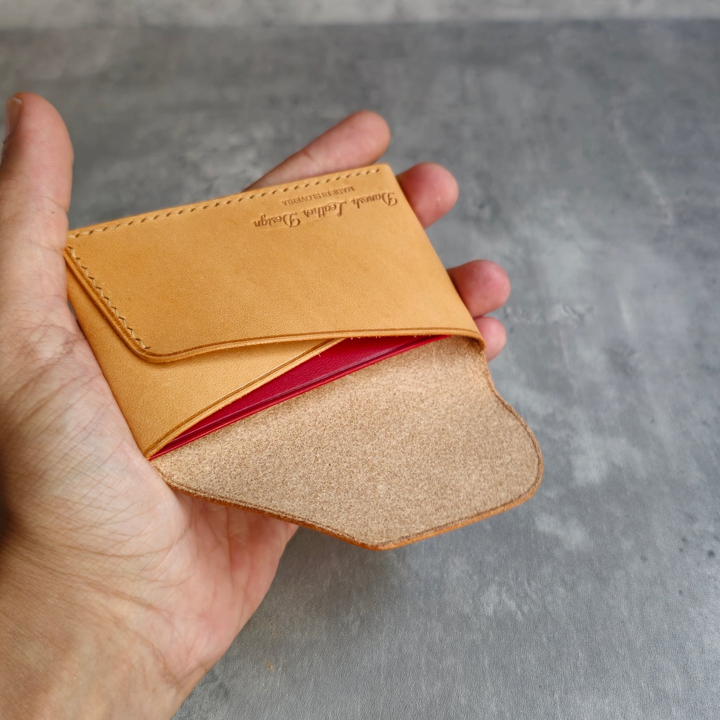 Erik flapper wallet | DIY | Pattern Pdf | Leather craft template