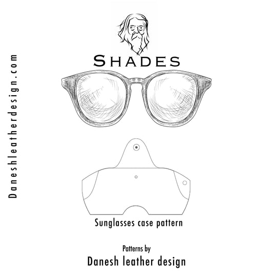Shades - Sunglasses case pattern pdf