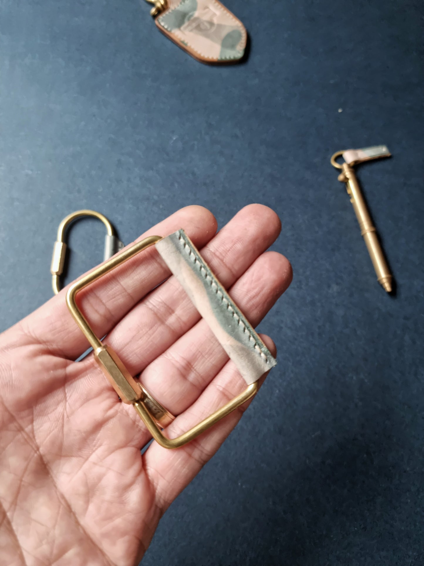 Leather&Brass - key holders