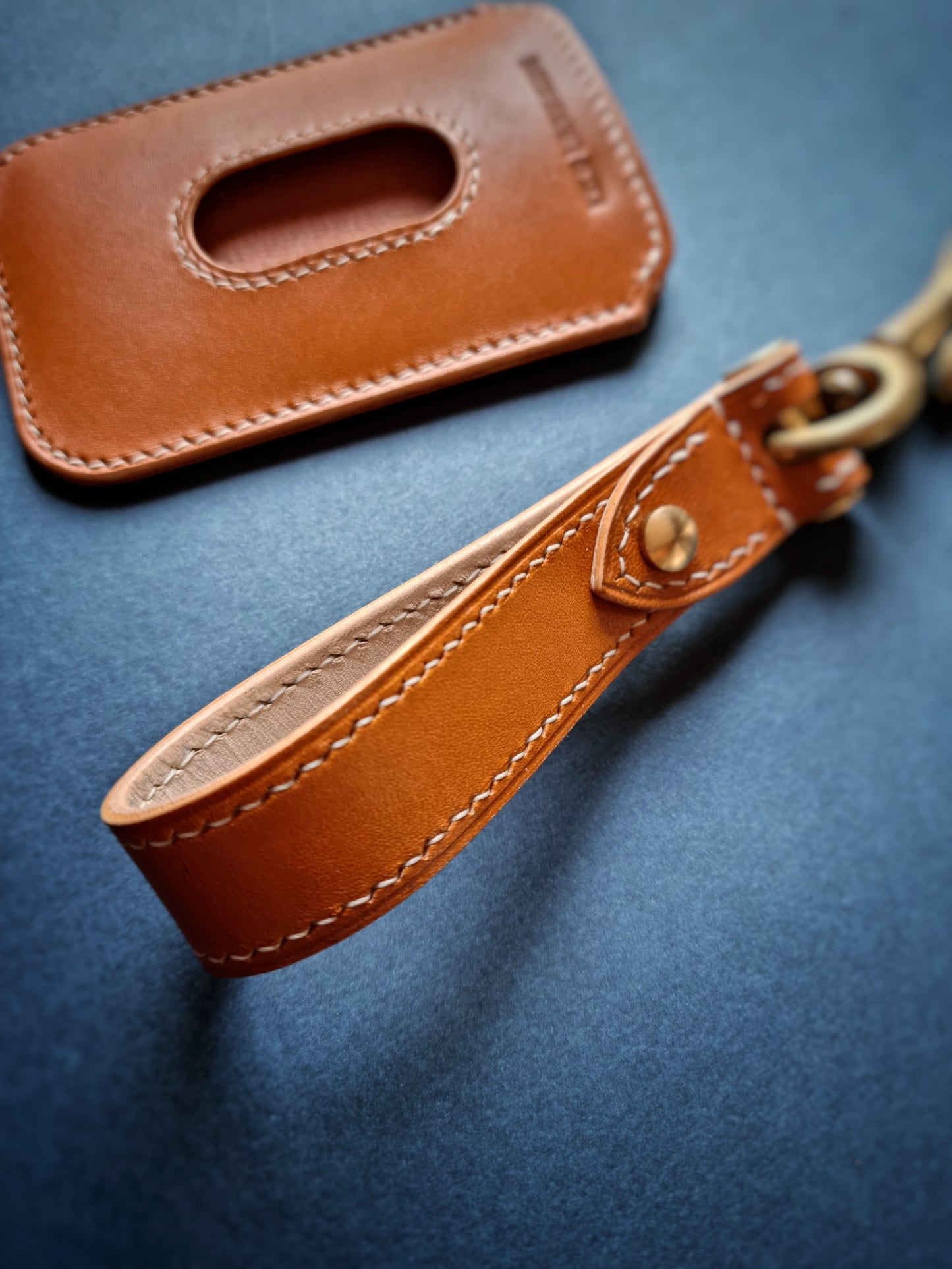 Heavy duty belt hook - raw brass