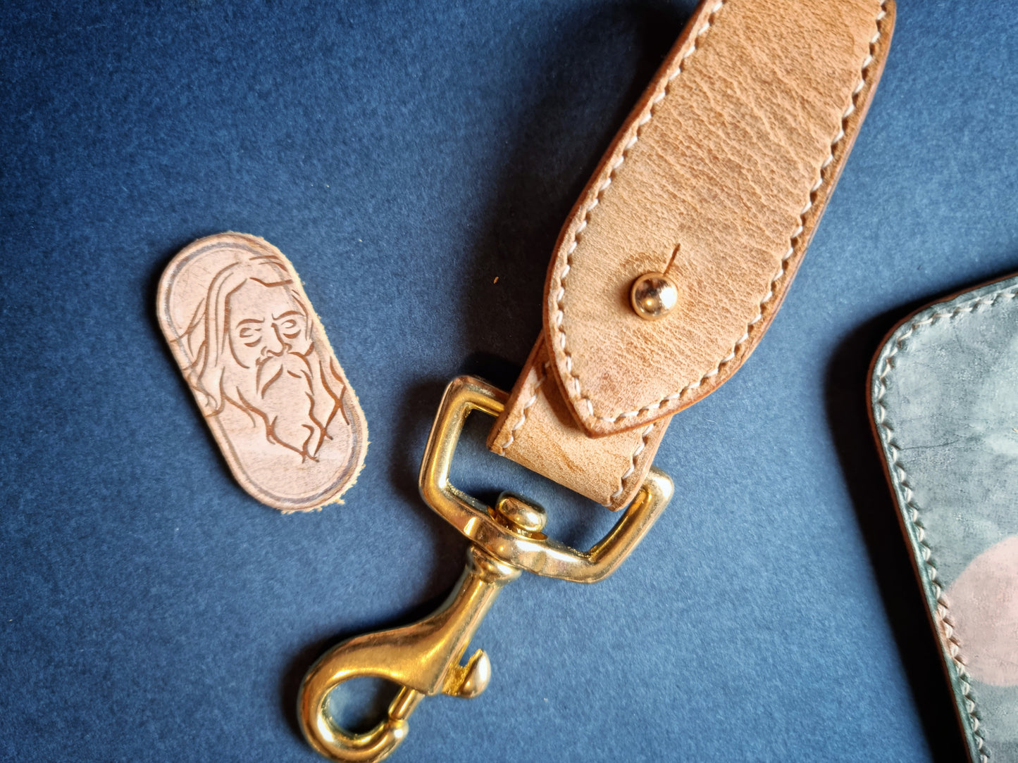 belt hook with hd brass swivel