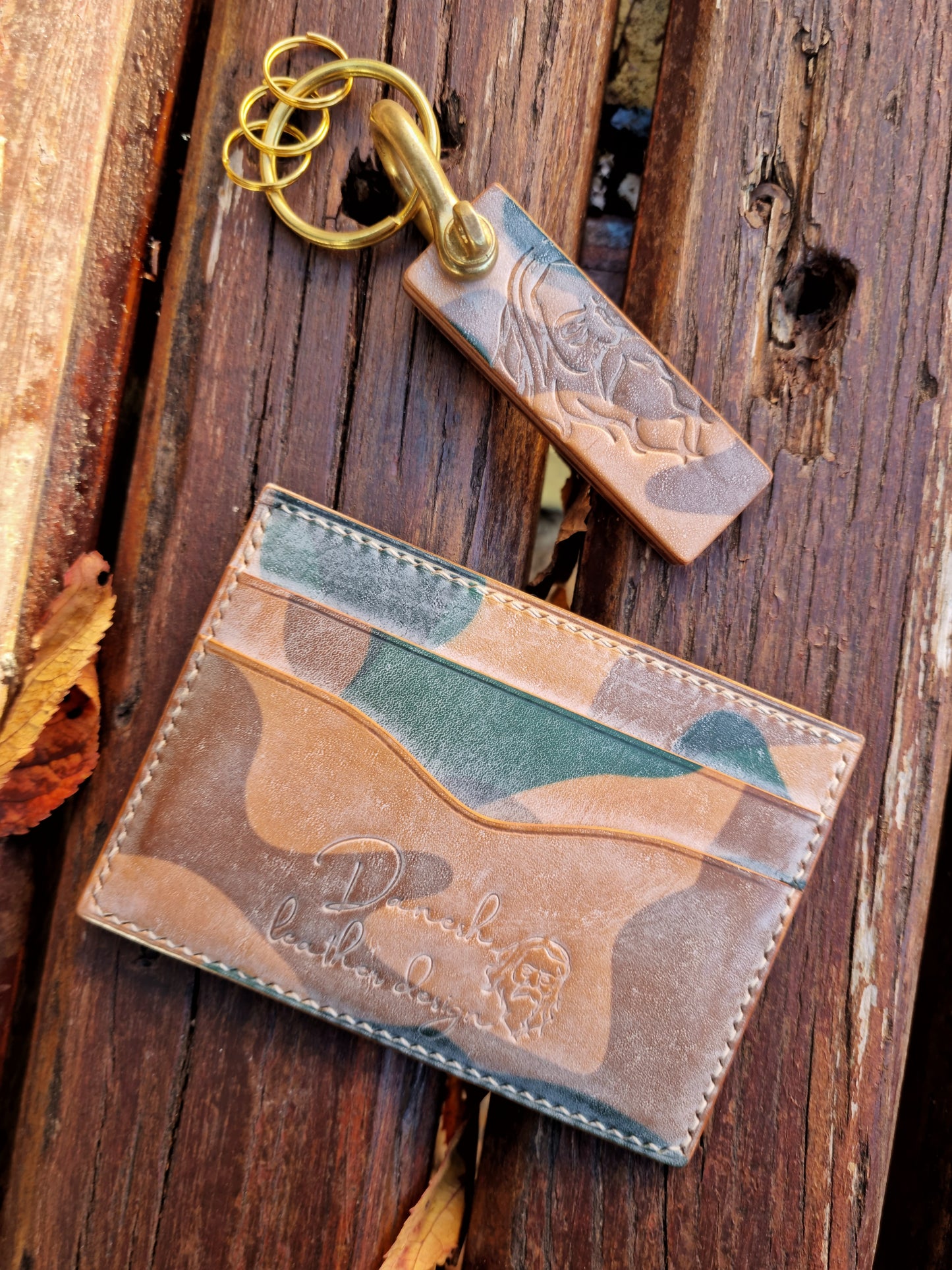 premium card holder - camo