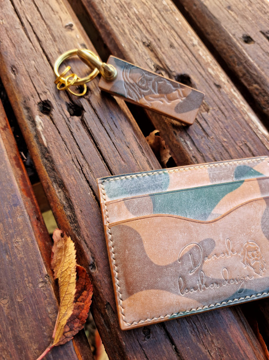 premium card holder - camo