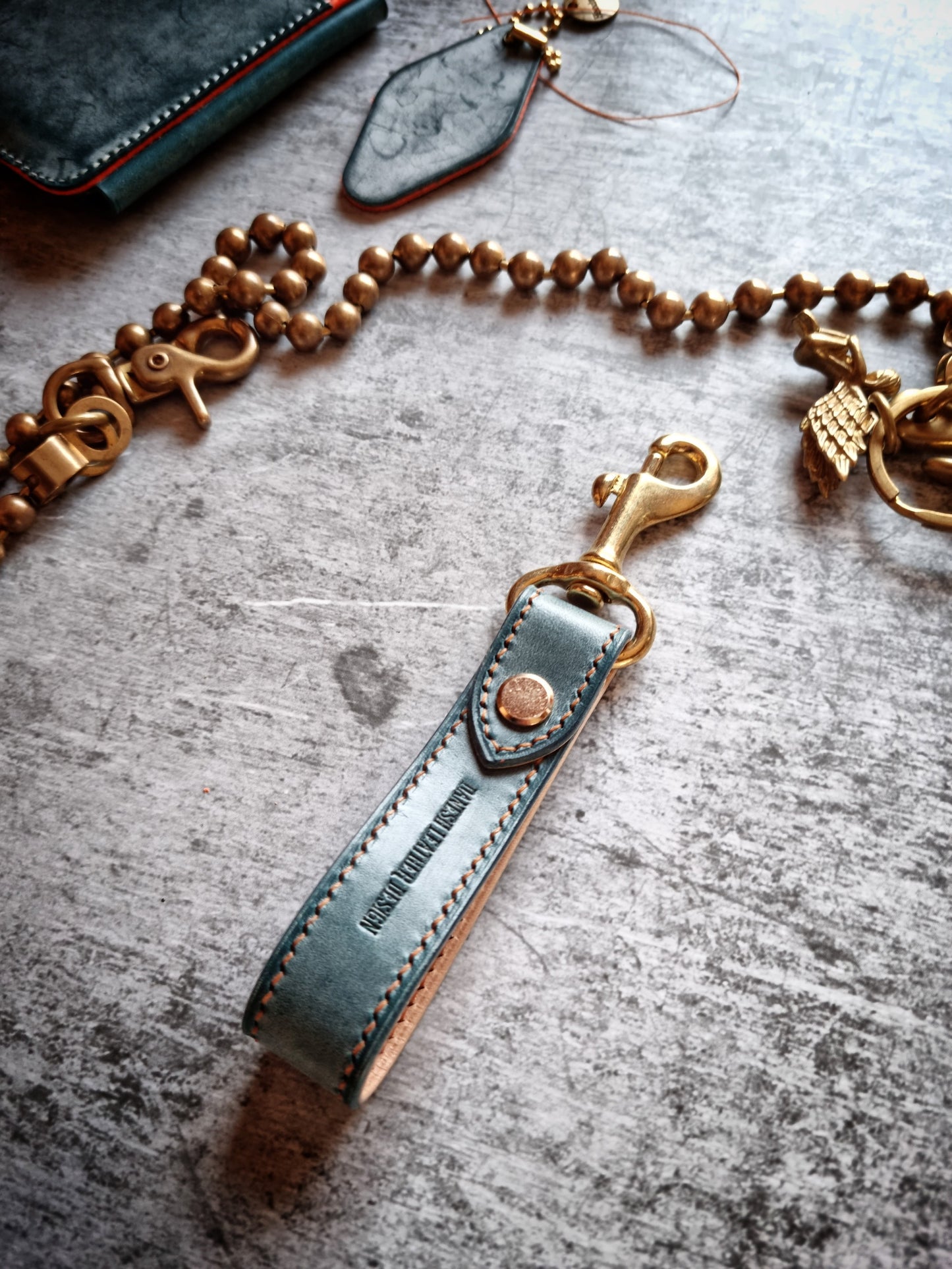 belt hook with hd brass swivel