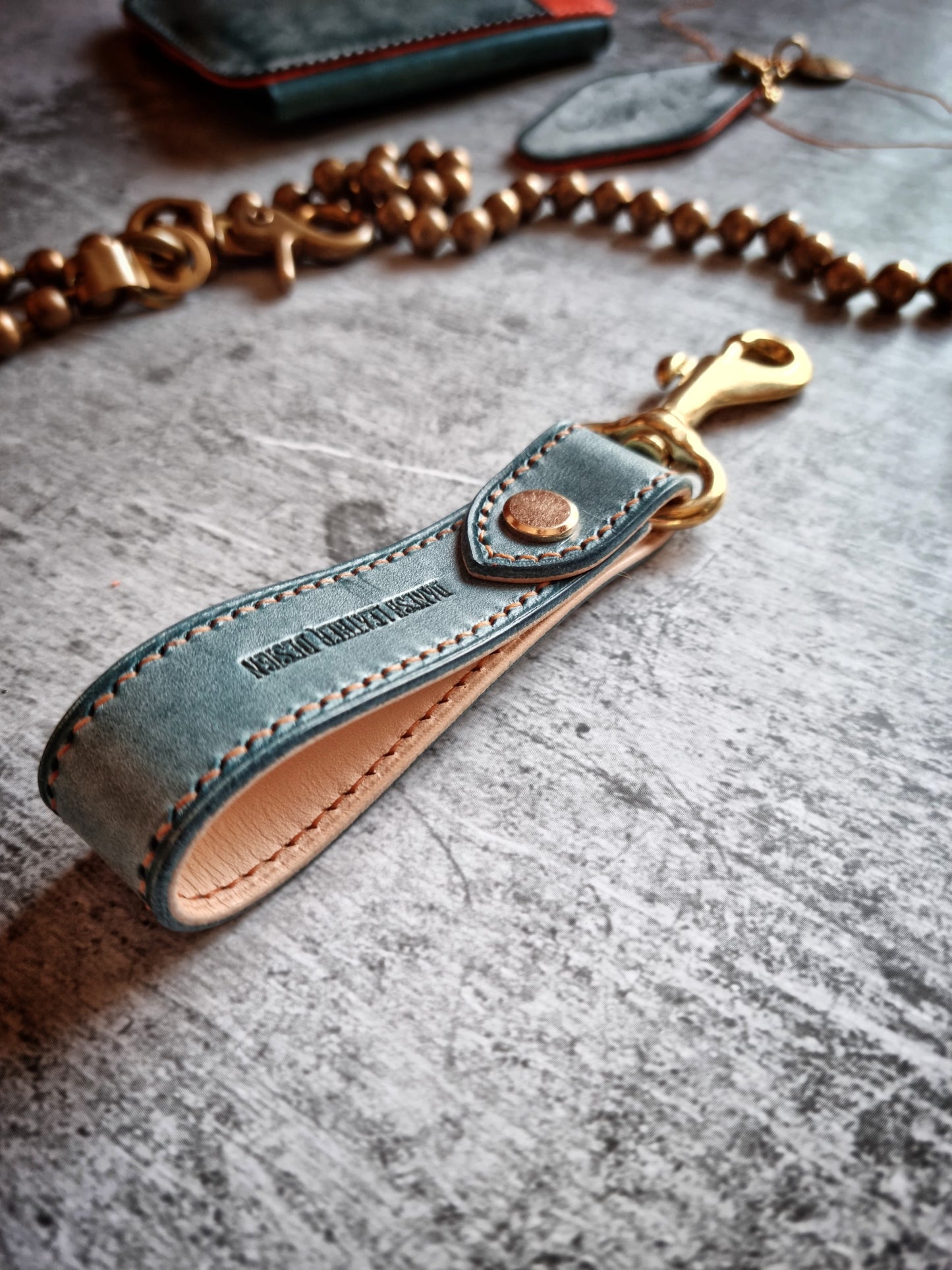 belt hook with hd brass swivel