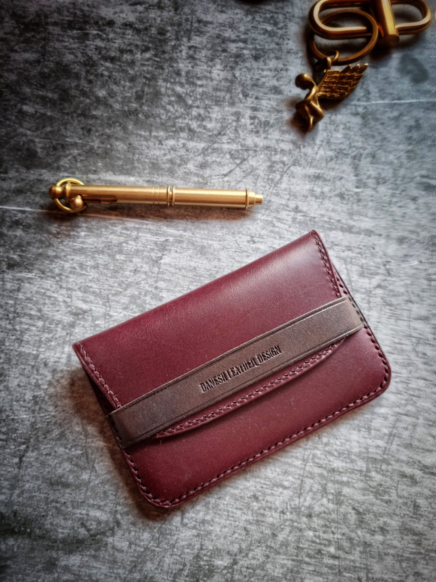 Minimalistic flap wallet - Maine - Autumn22