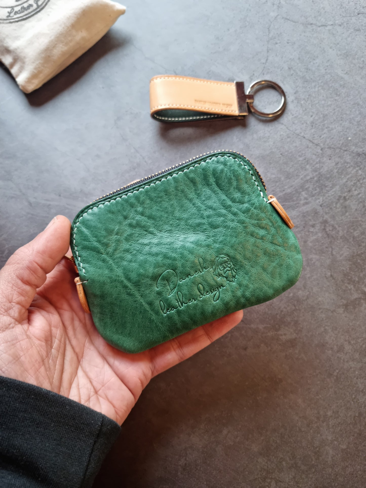 zipper wallet  - Soft multi pouch
