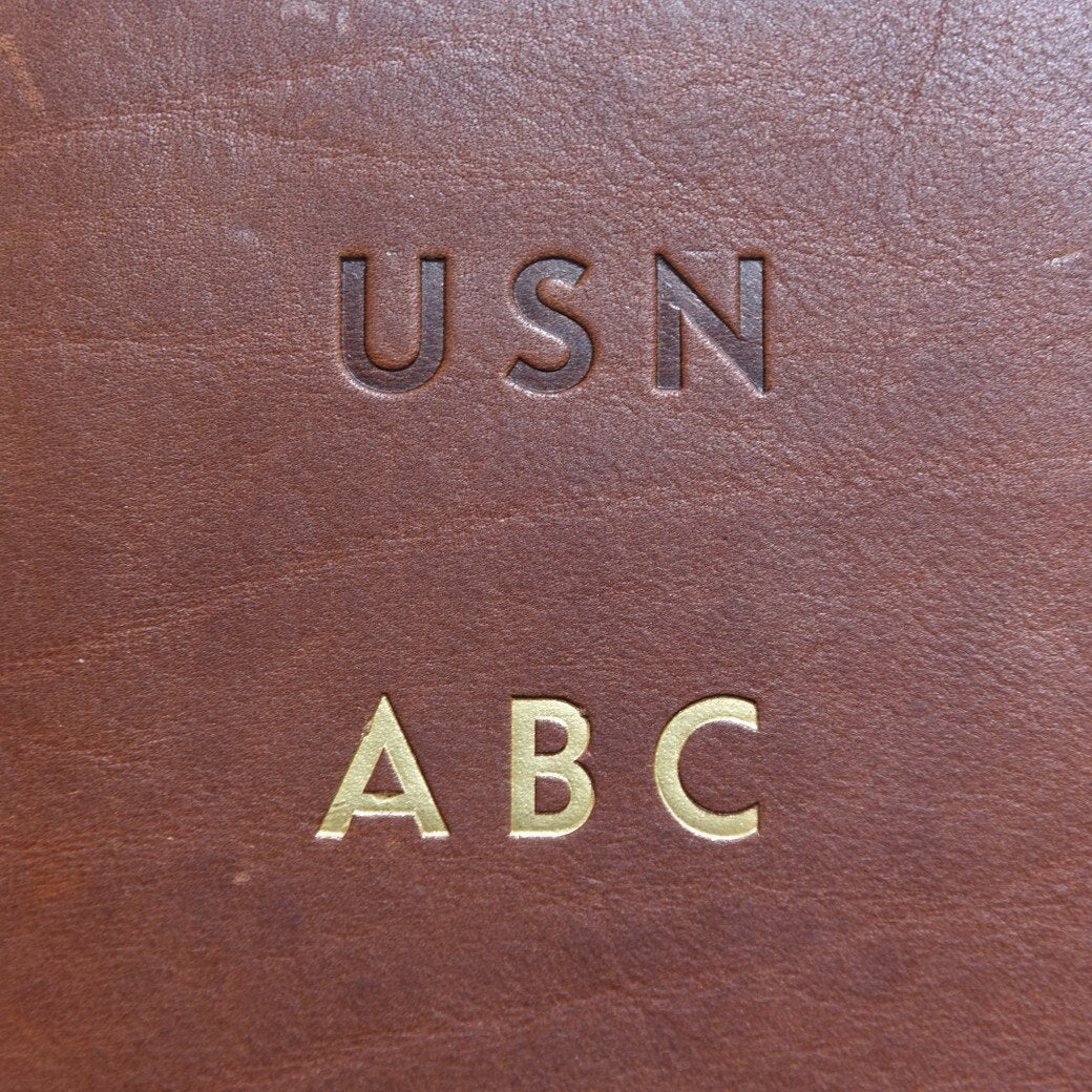 Initials Embossing